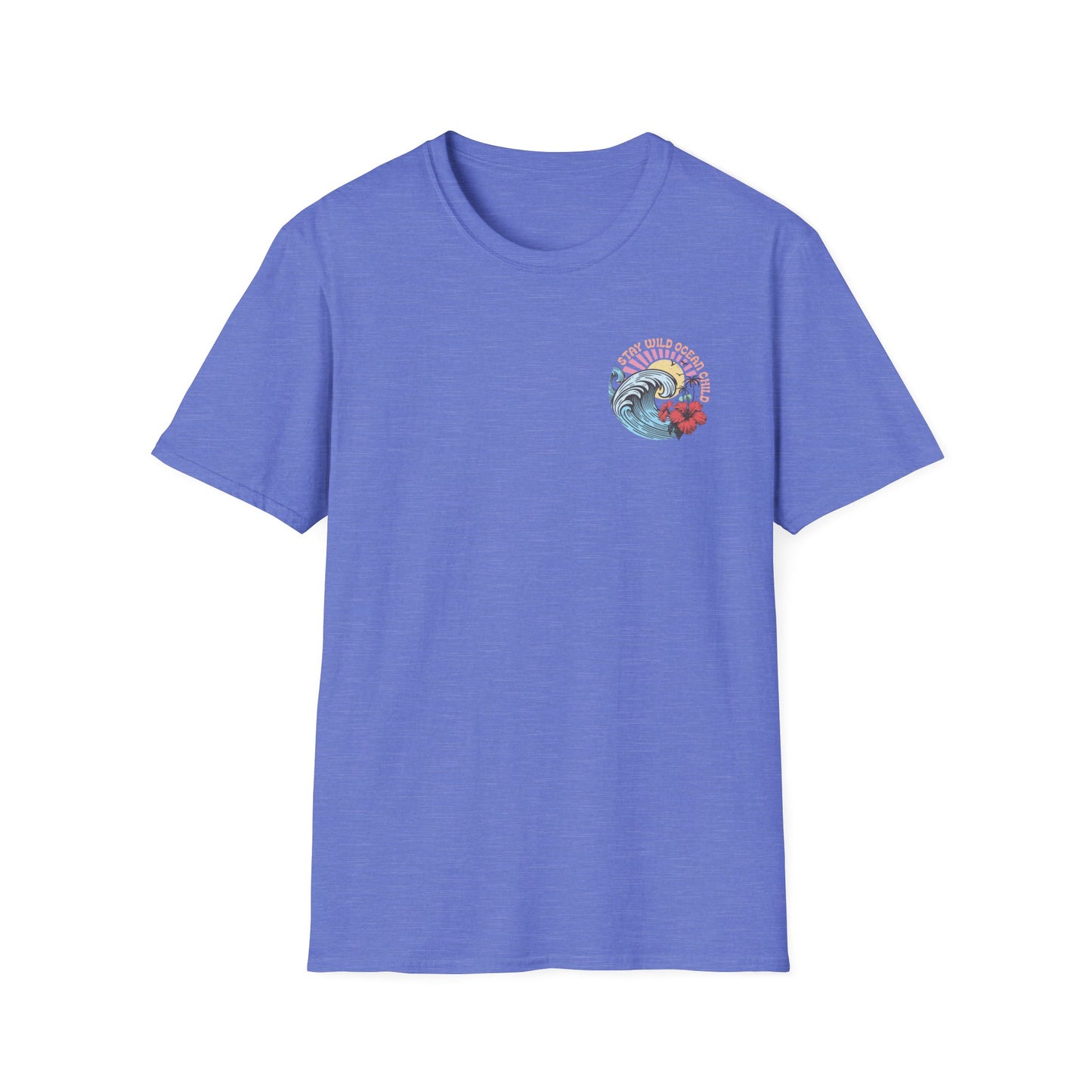 Salty but Sweet Flamingo Stay  Unisex Softstyle T-Shirt