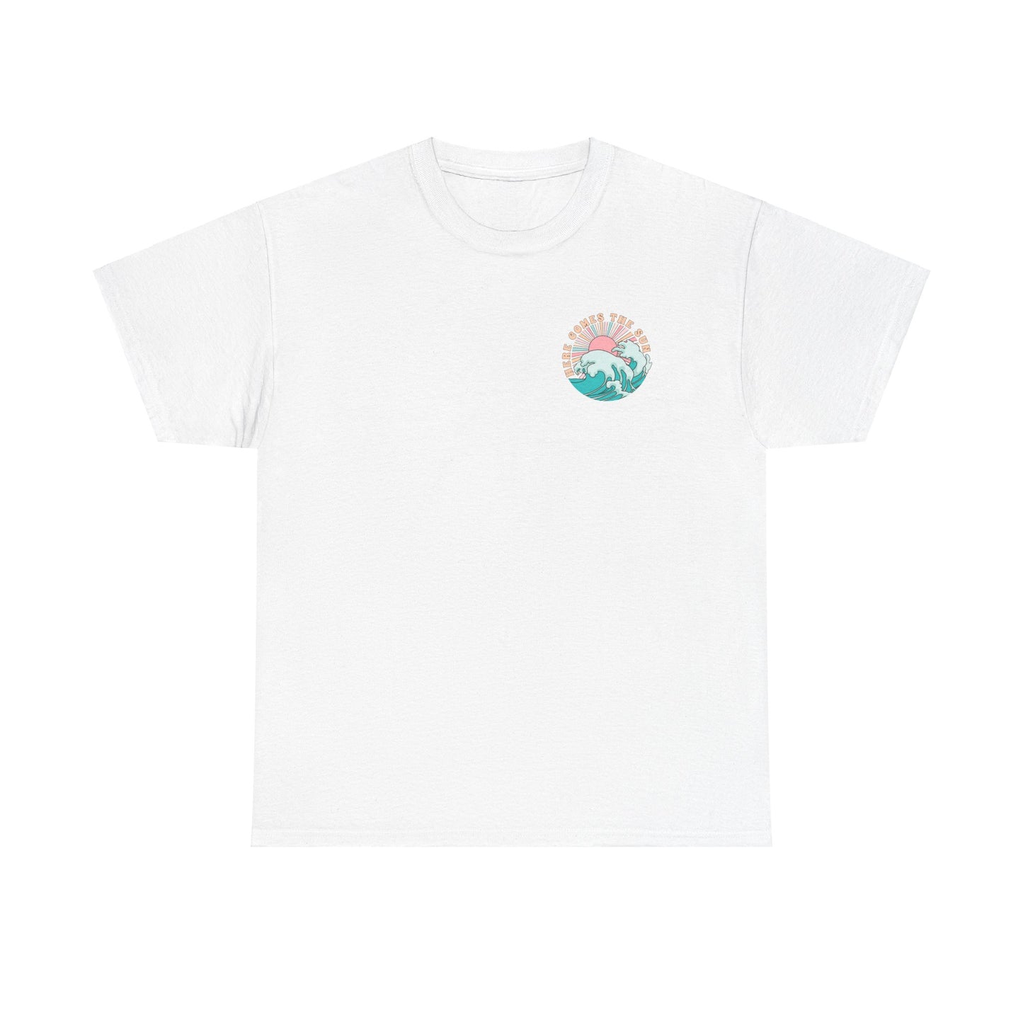 Here Comes the Sun Beach Bum Unisex Heavy Cotton Tee