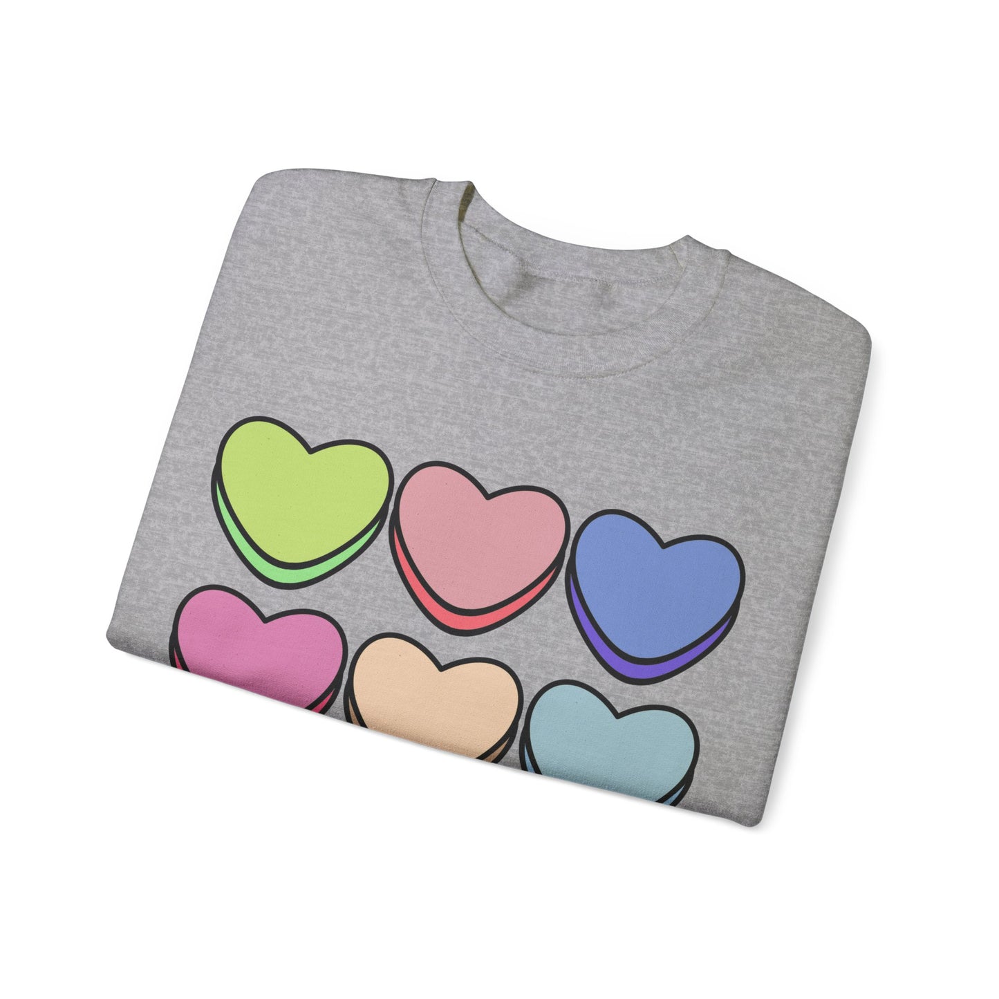 Valentines Hearts Heavy Blend™ Crewneck Sweatshirt