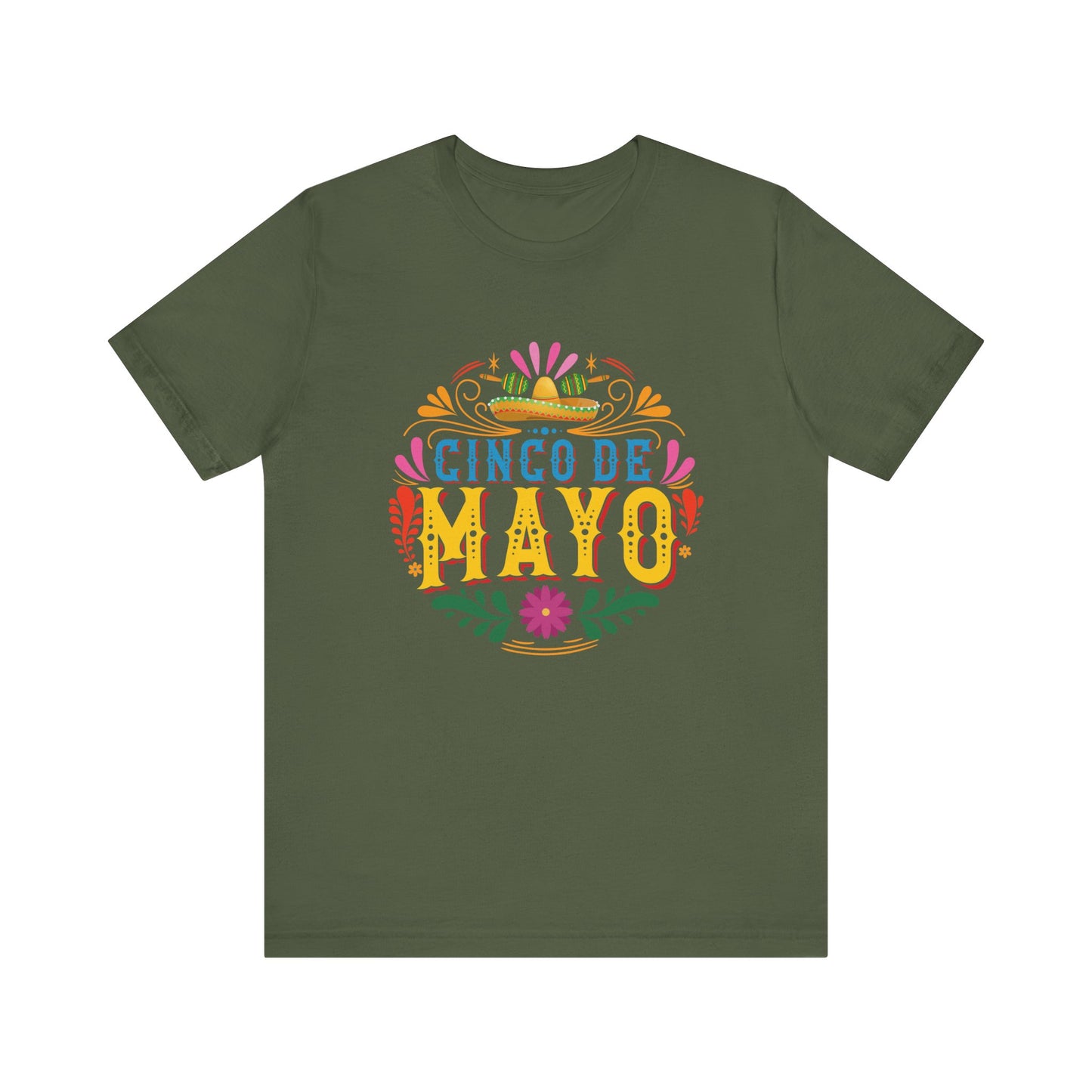 Cinco De Mayo Unisex Jersey Short Sleeve Tee