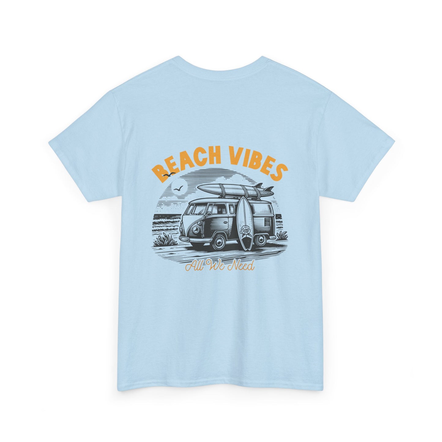 Vintage Summer/Beach Vibes Unisex Heavy Cotton Tee