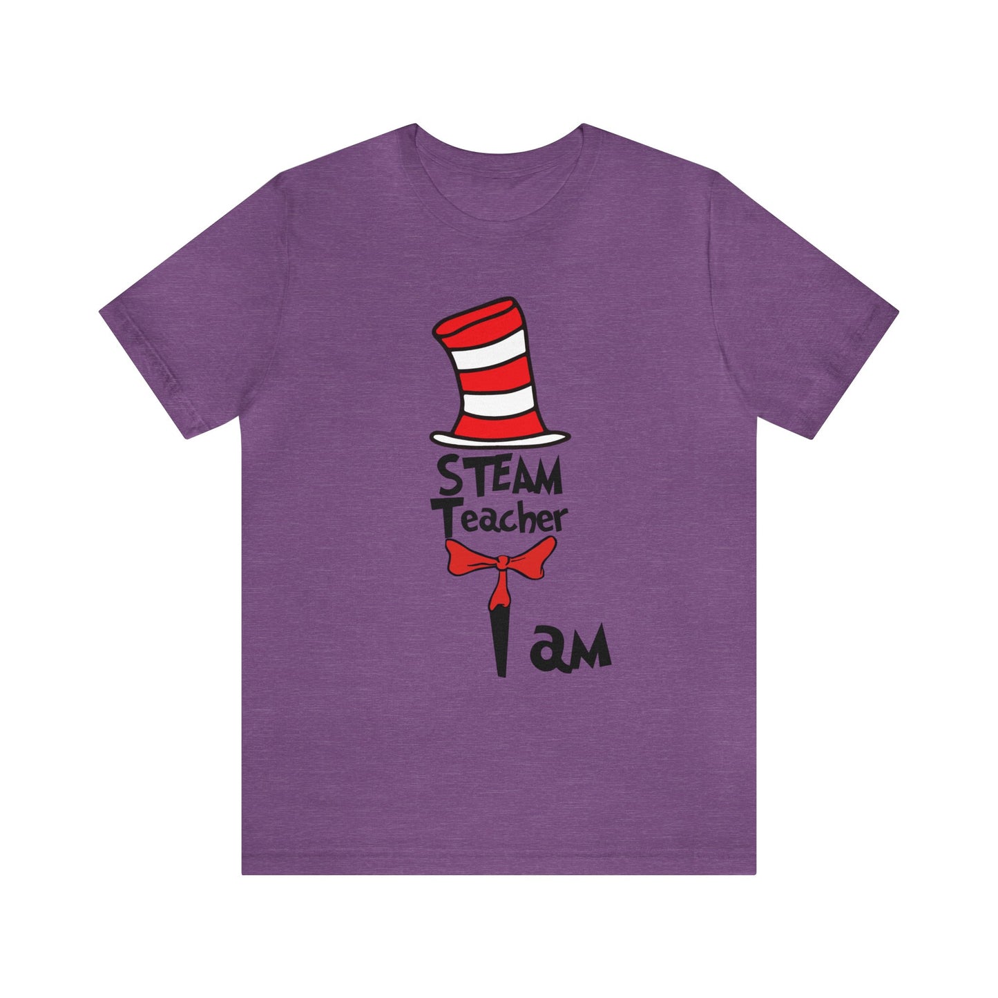 STEAM Teacher I amUnisex Jersey Short Sleeve Tee