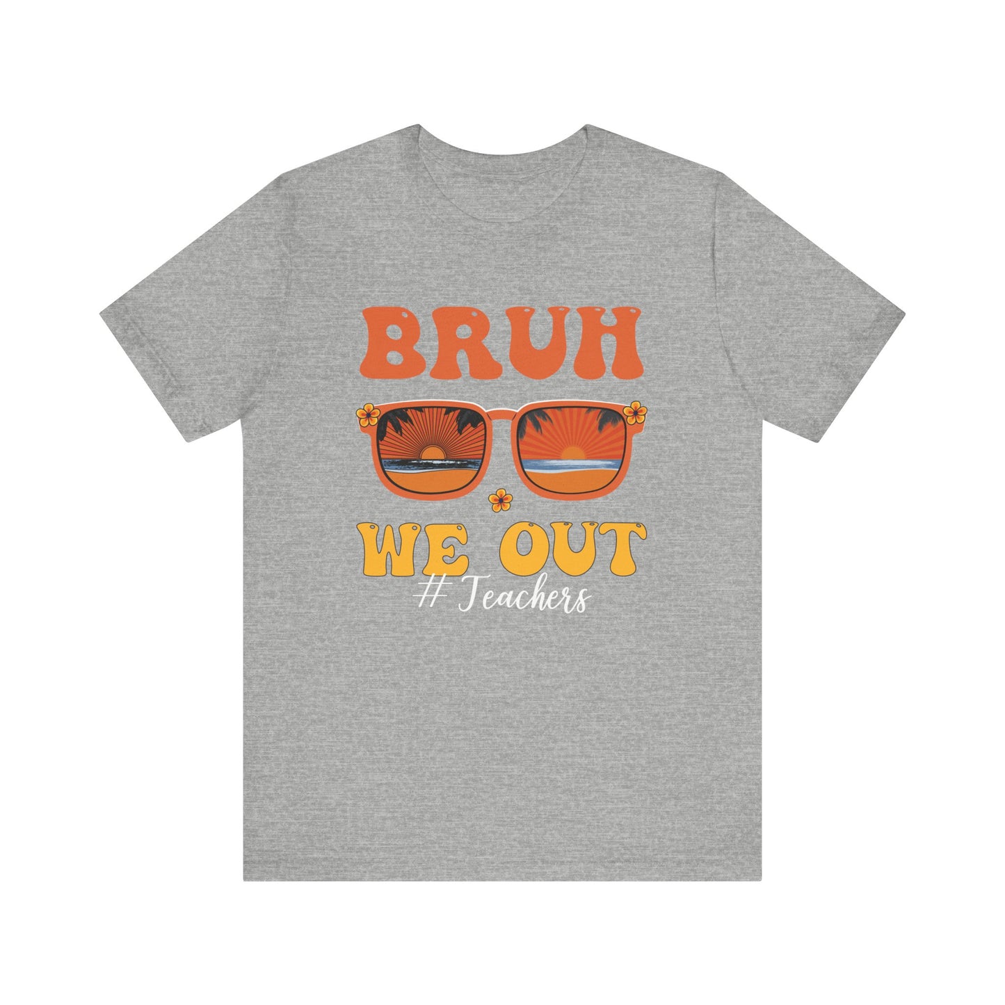 Bruh We Out Sunglasses Unisex Jersey Short Sleeve Tee