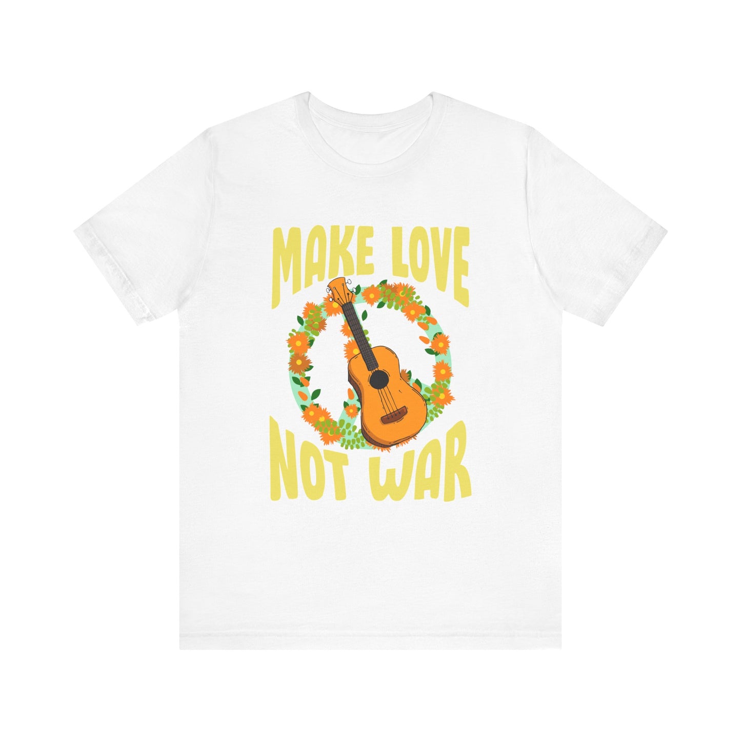 Make Love Not War Unisex Jersey Short Sleeve Tee