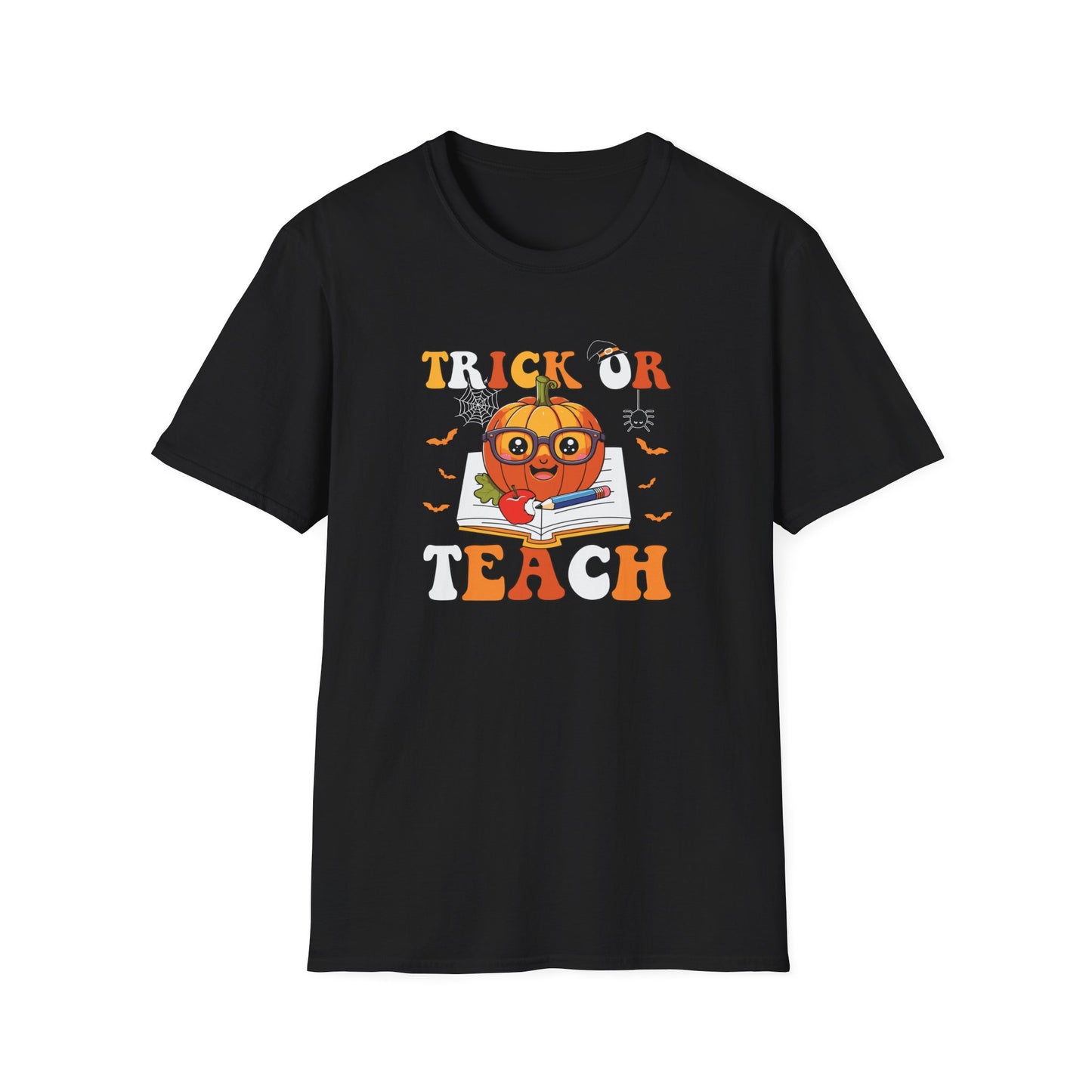 Trick or Teach Unisex Halloween School T-Shirt