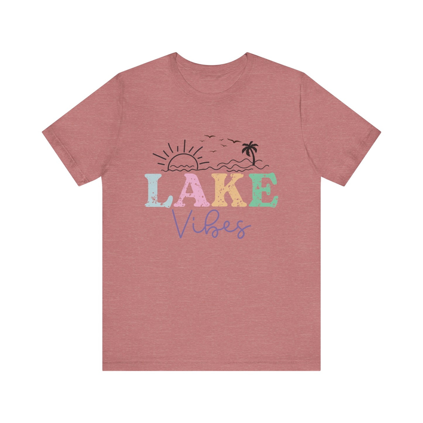 Lake Vibes Unisex Jersey Short Sleeve Tee