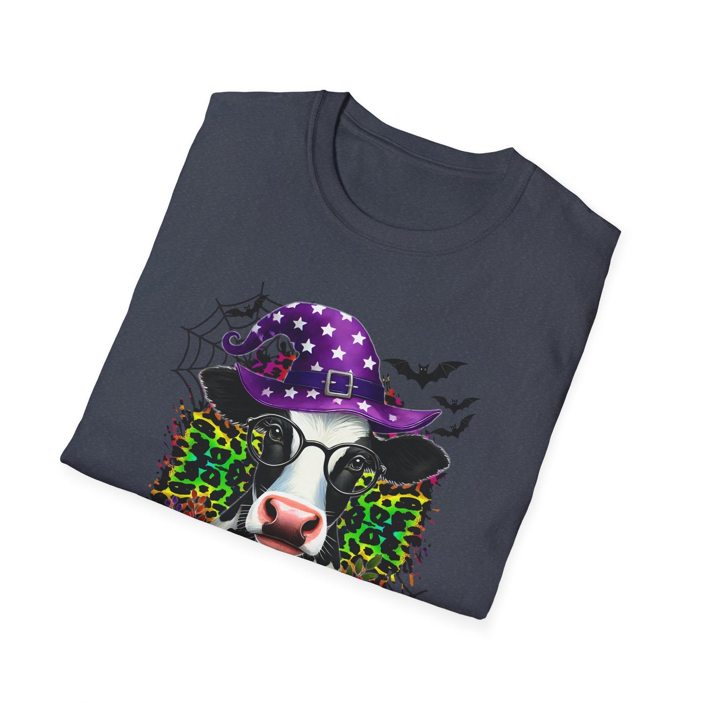 Spooky Cow Halloween T-Shirt - Hocus Pocus Heifer Design