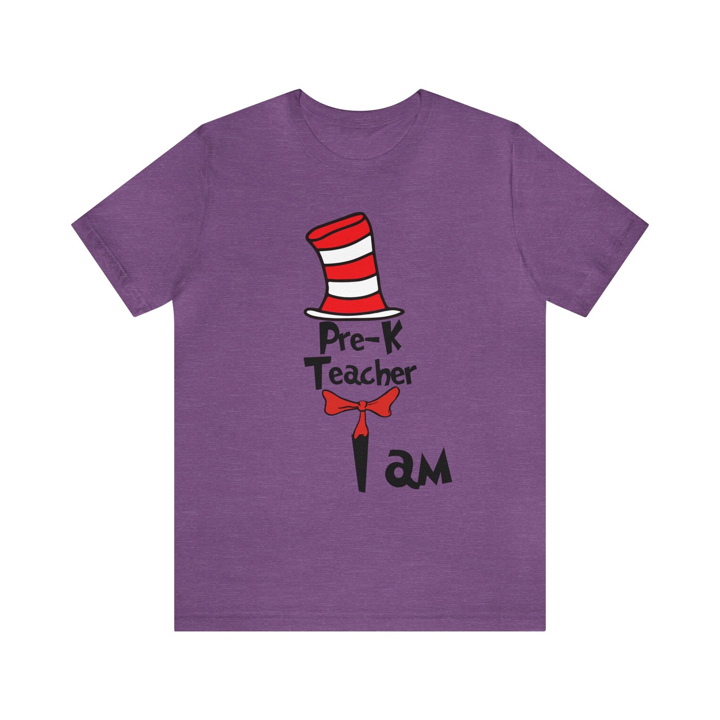 Pre-K Teacher I amUnisex Jersey Short Sleeve Tee