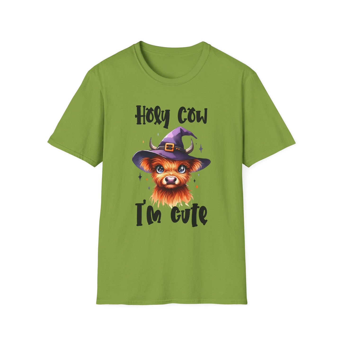 Holy Cow I'm Cute Halloween Cow Unisex Halloween T-Shirt