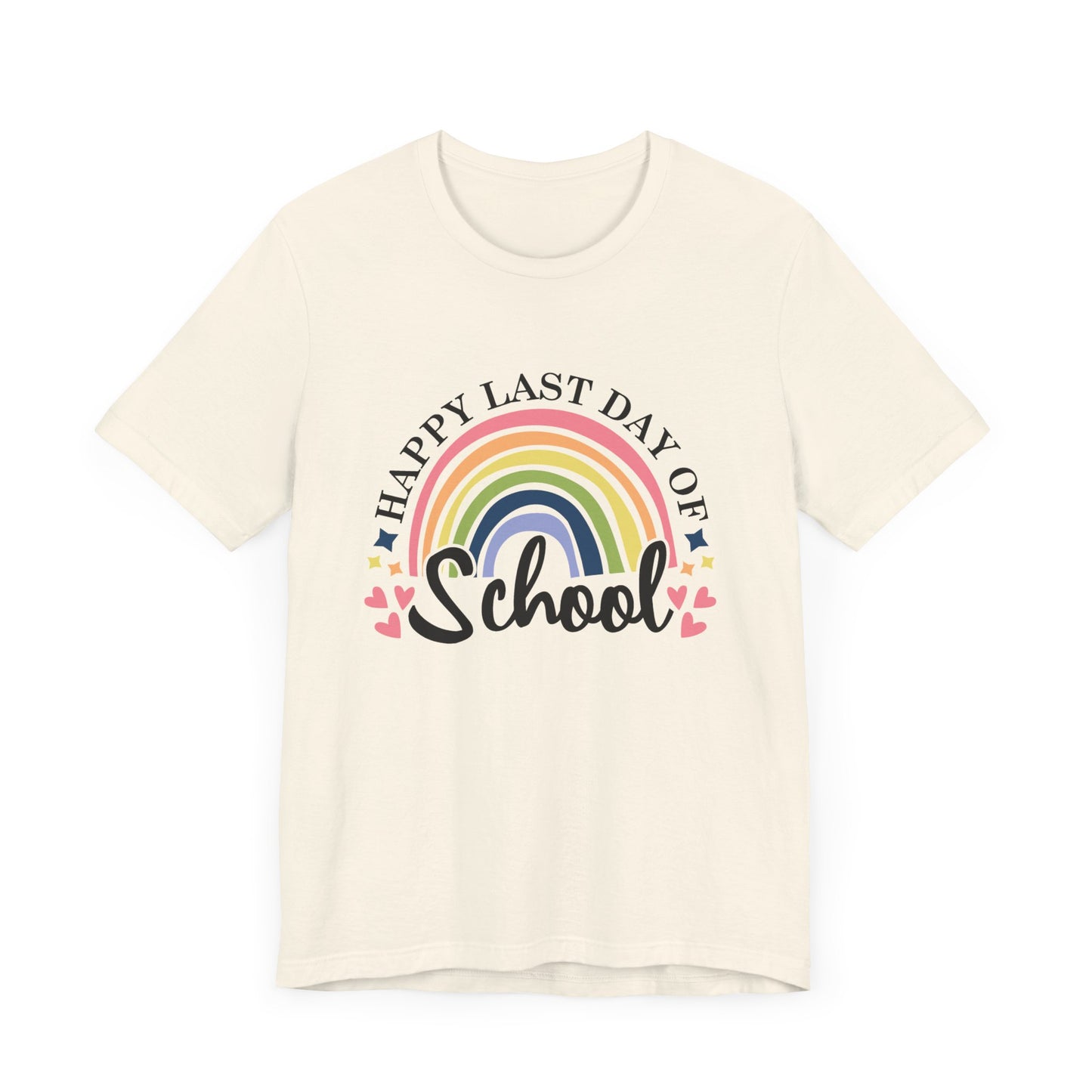 Happy Last Day of School Unisex Jersey Short Sleeve Tee