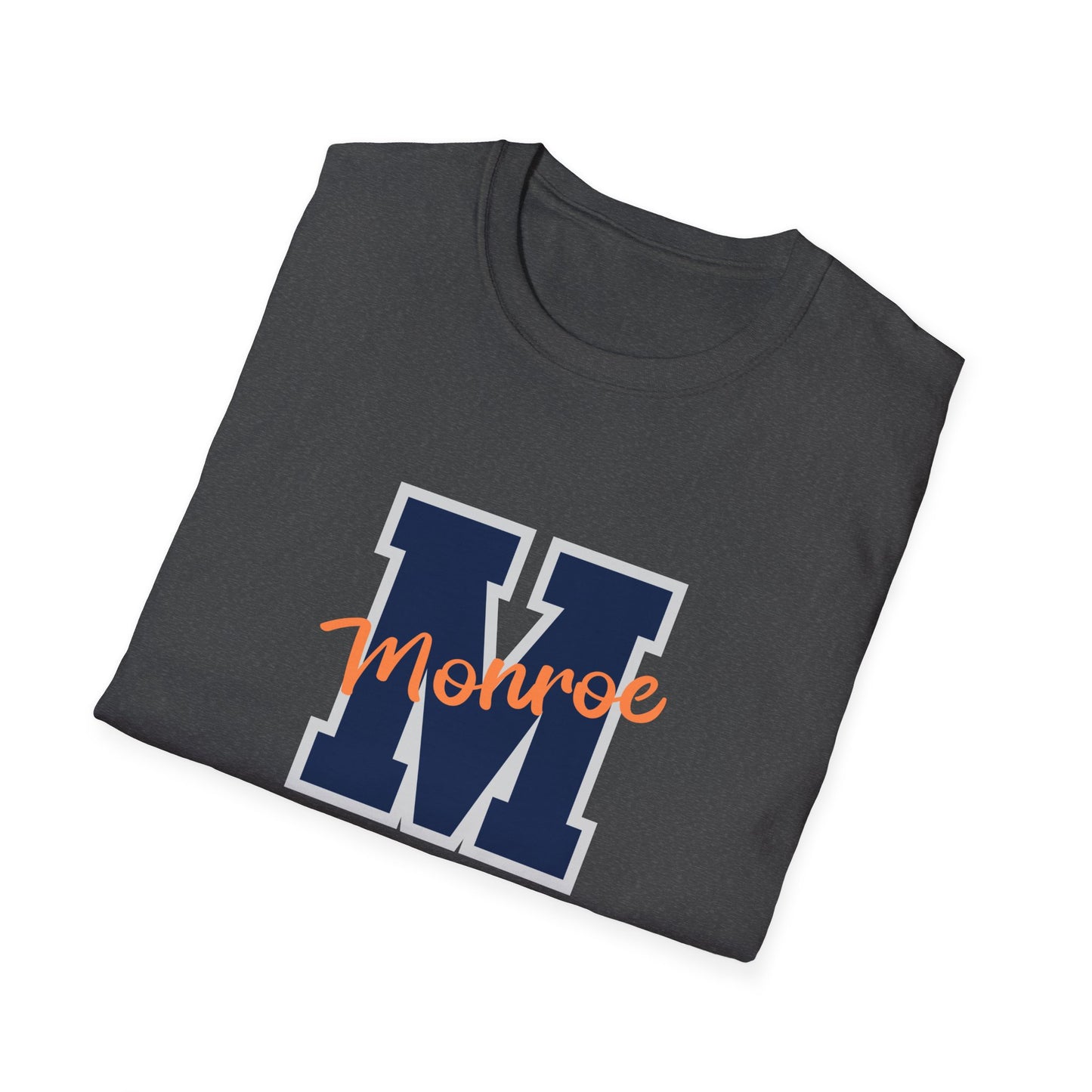 Orange Monroe Navy MUnisex Softstyle T-Shirt