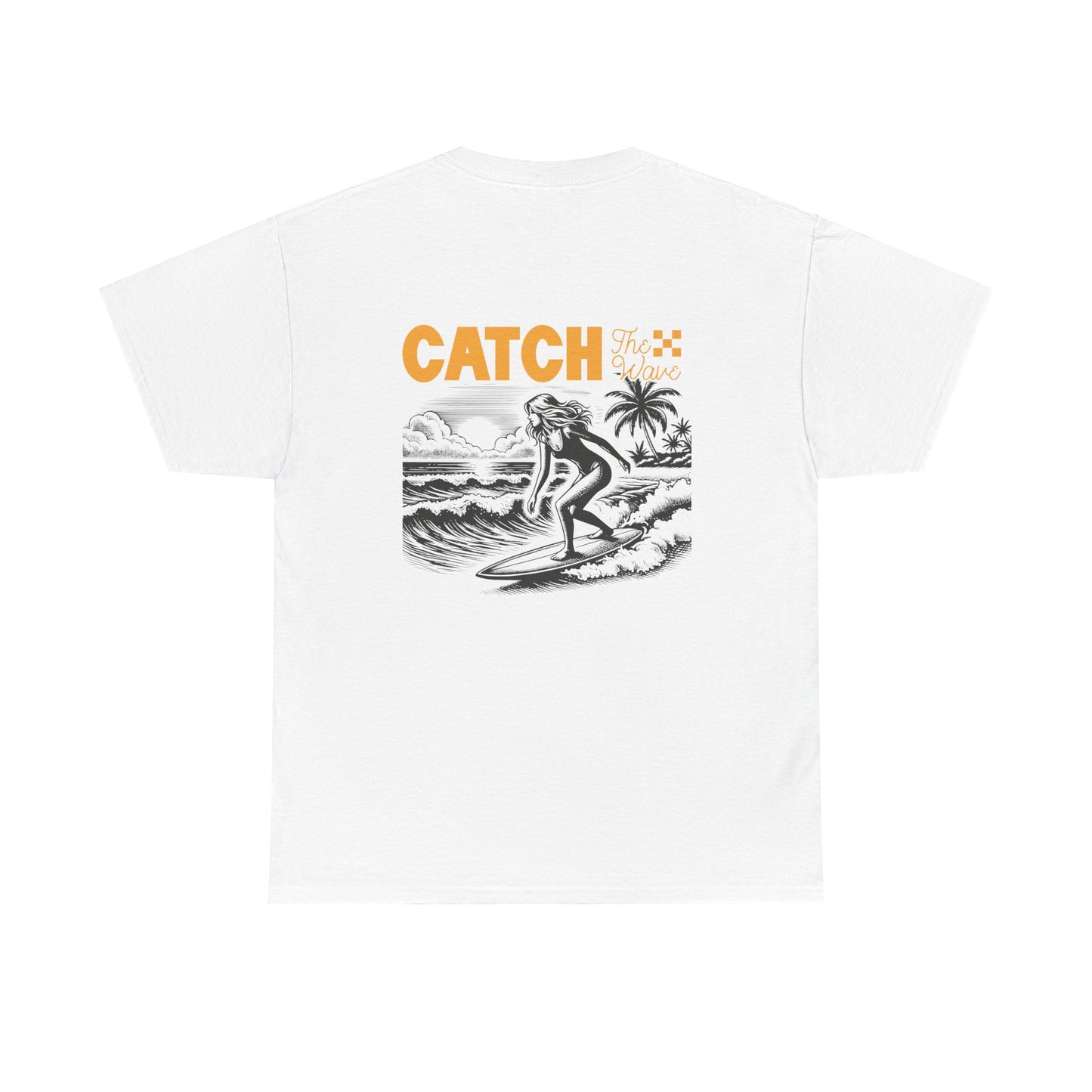 Wild Beach-- Catch the WaveUnisex Heavy Cotton Tee