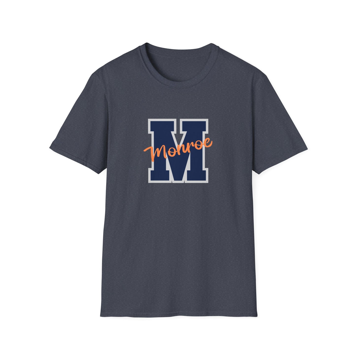 Orange Monroe Navy MUnisex Softstyle T-Shirt