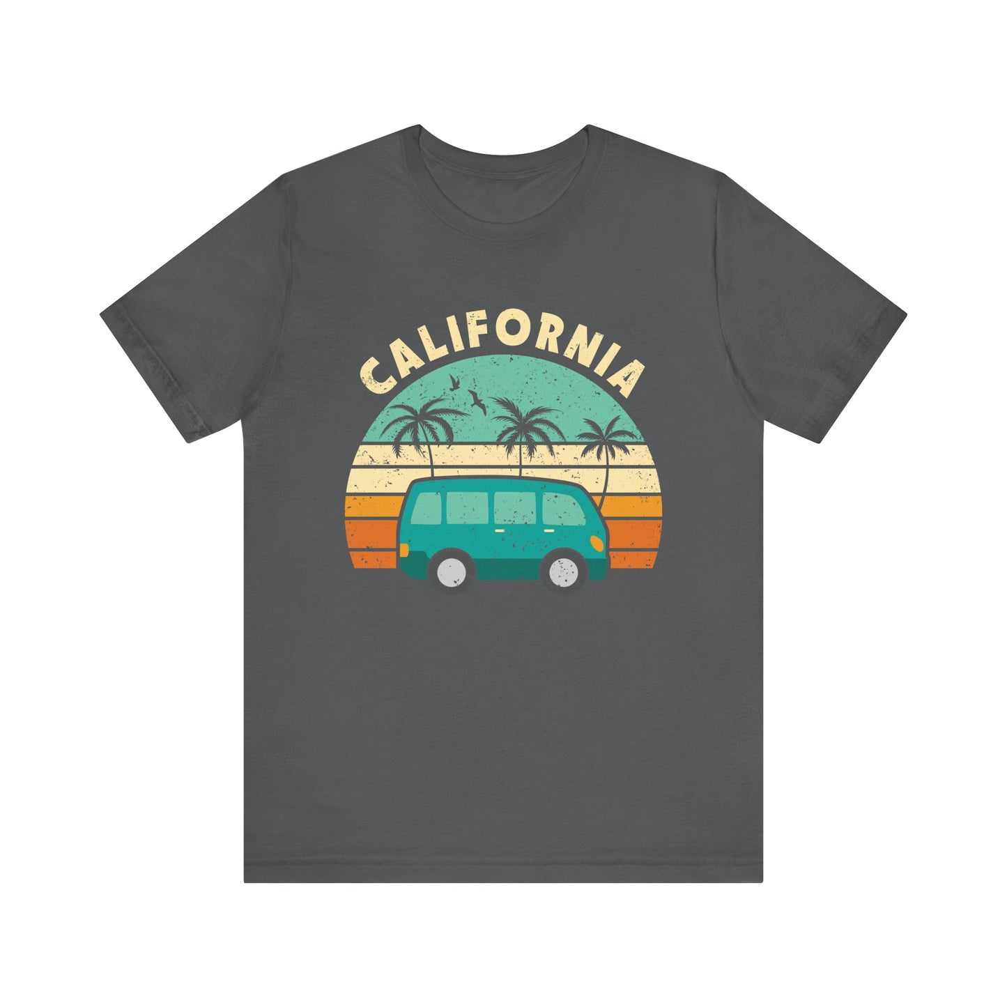 California Hippie Design Unisex Jersey Short Sleeve Tee