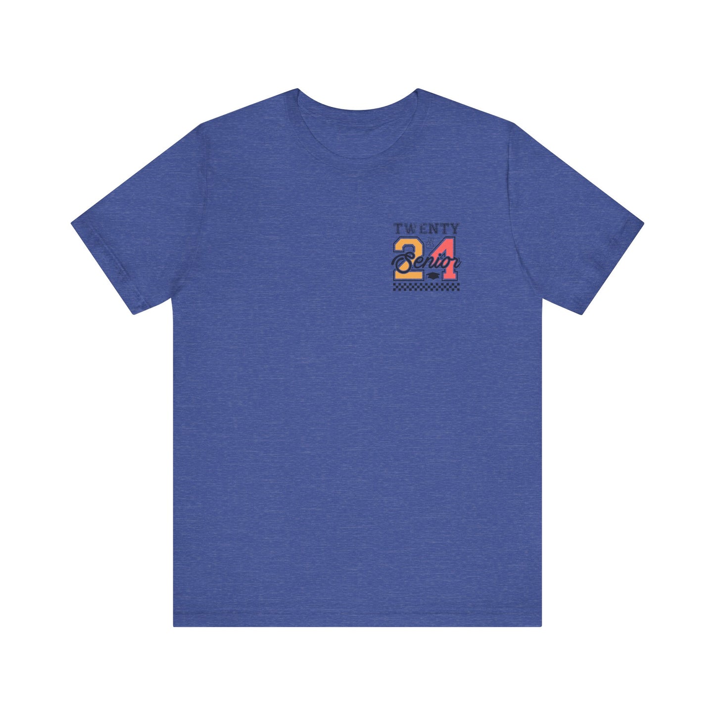 2024 Senior Front and Back Unisex Jersey Short Sleeve Tee