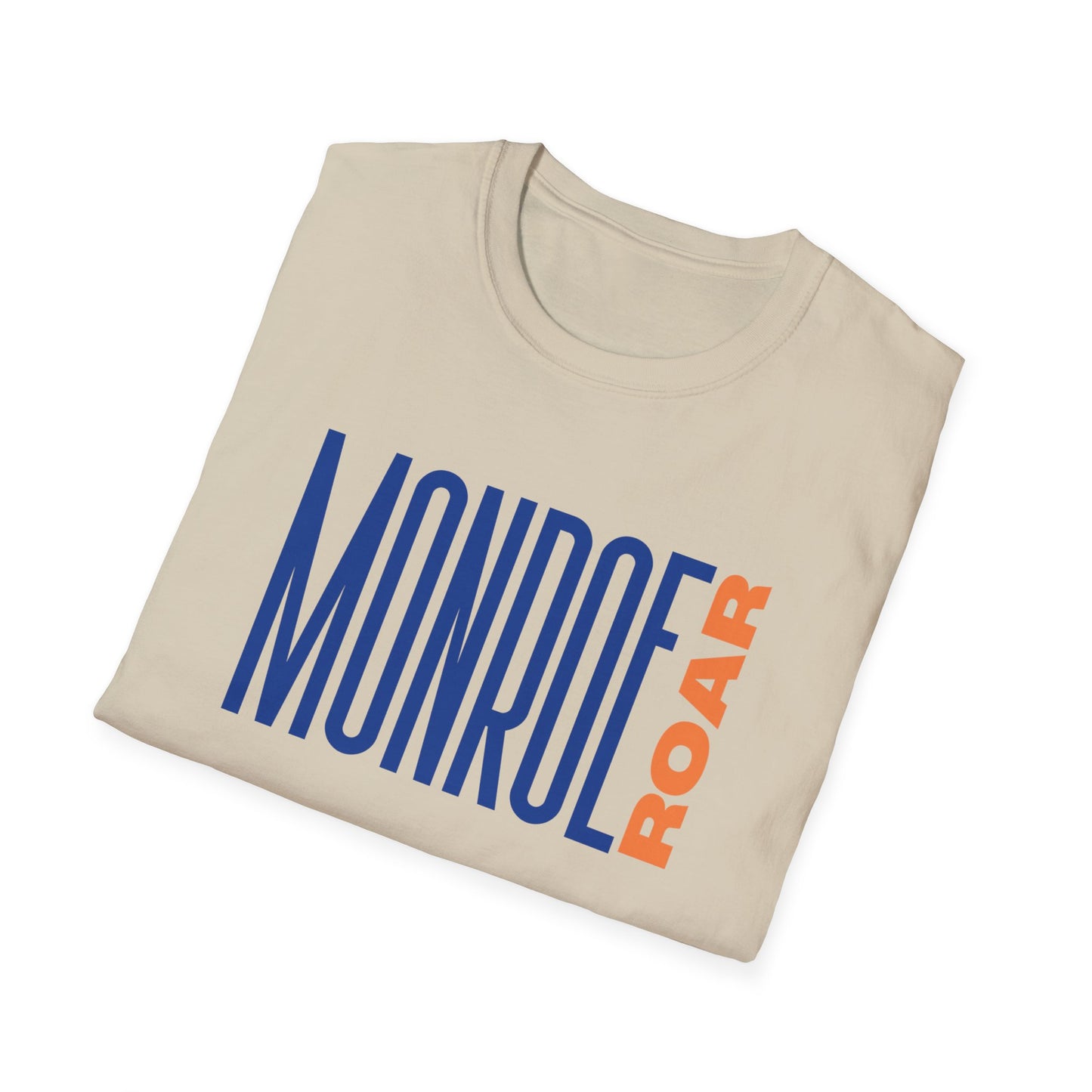 Monroe (Blue) Roar (Orange) Unisex T-Shirt