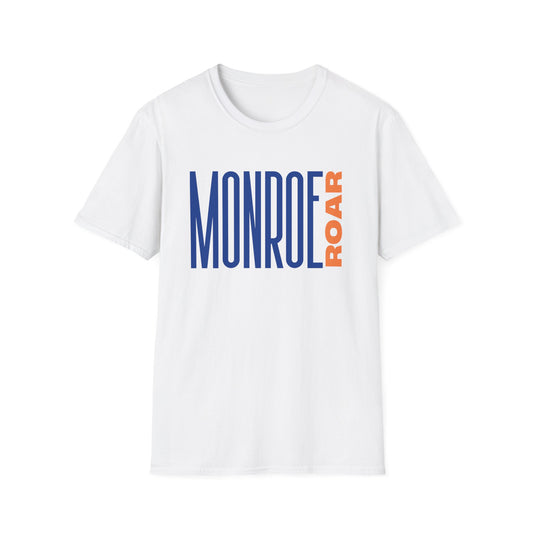 Monroe (Blue) Roar (Orange) Unisex T-Shirt