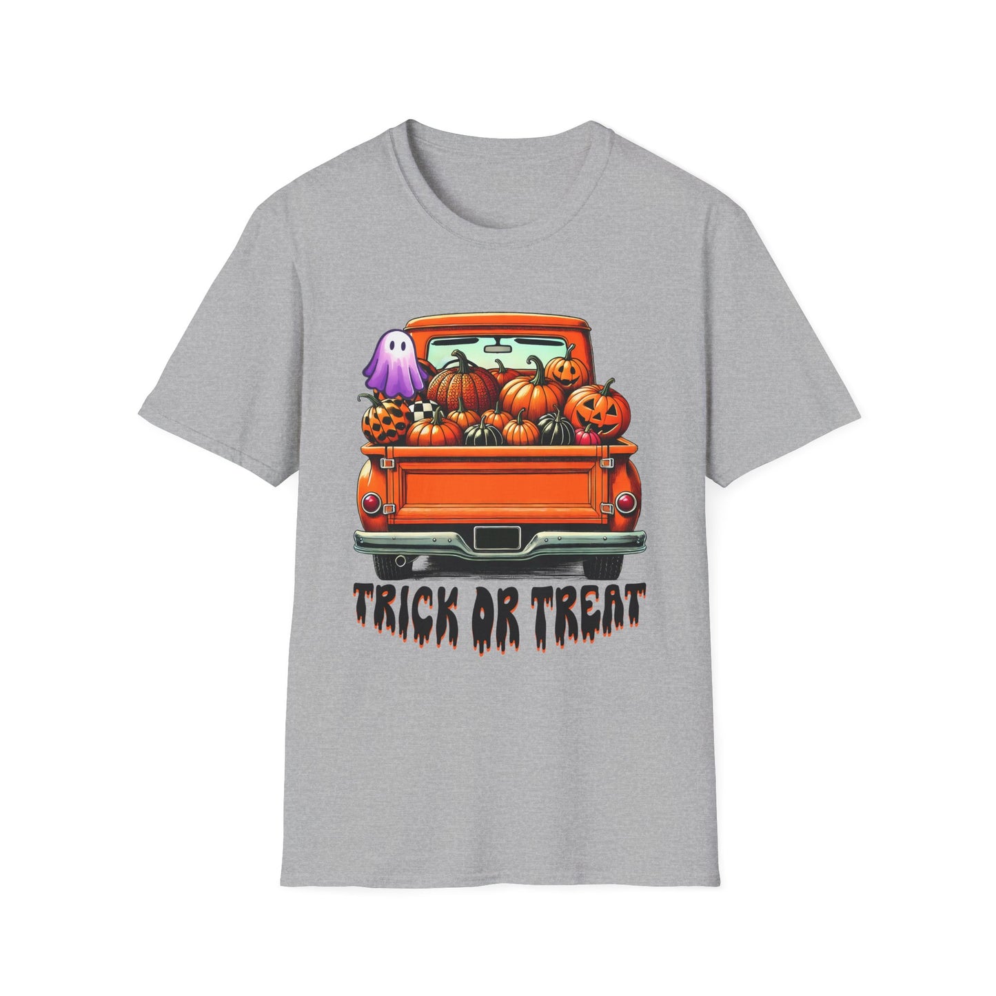 Unisex Halloween T-Shirt - Trick or Treat Vintage Design