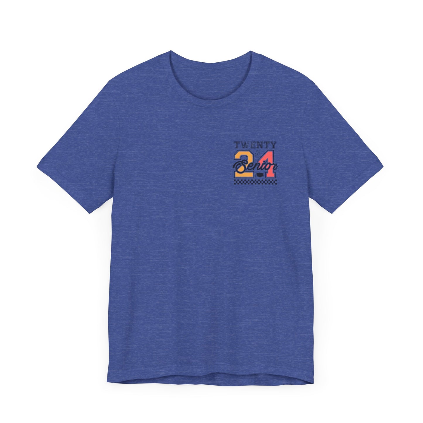 2024 Senior Front and Back Unisex Jersey Short Sleeve Tee