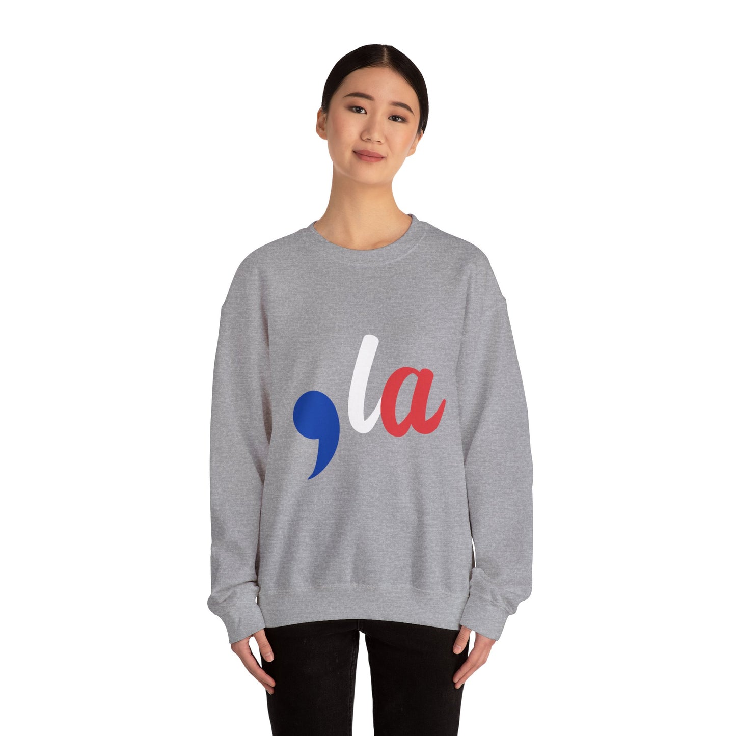 Kamala Unisex Crewneck Sweatshirt - Cozy and Stylish with 'la' Design