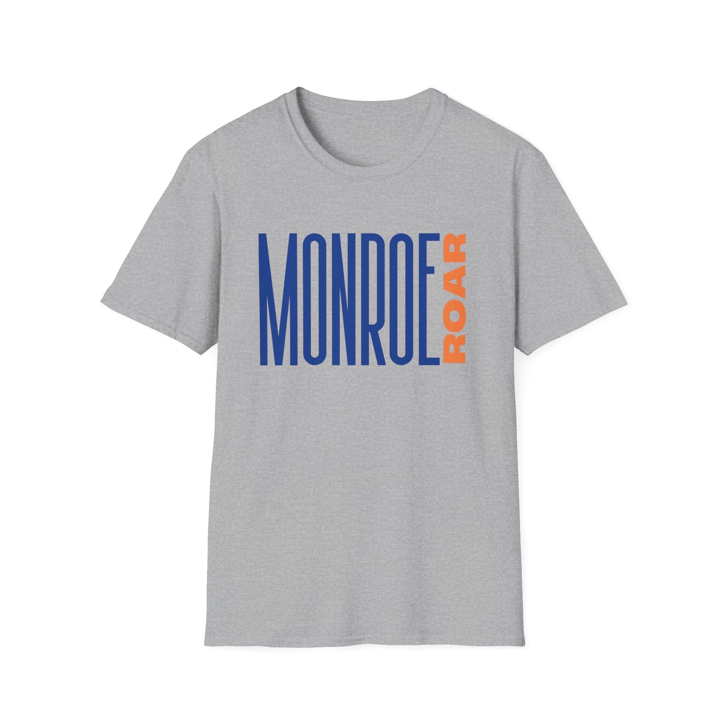 Monroe (Blue) Roar (Orange) Unisex T-Shirt