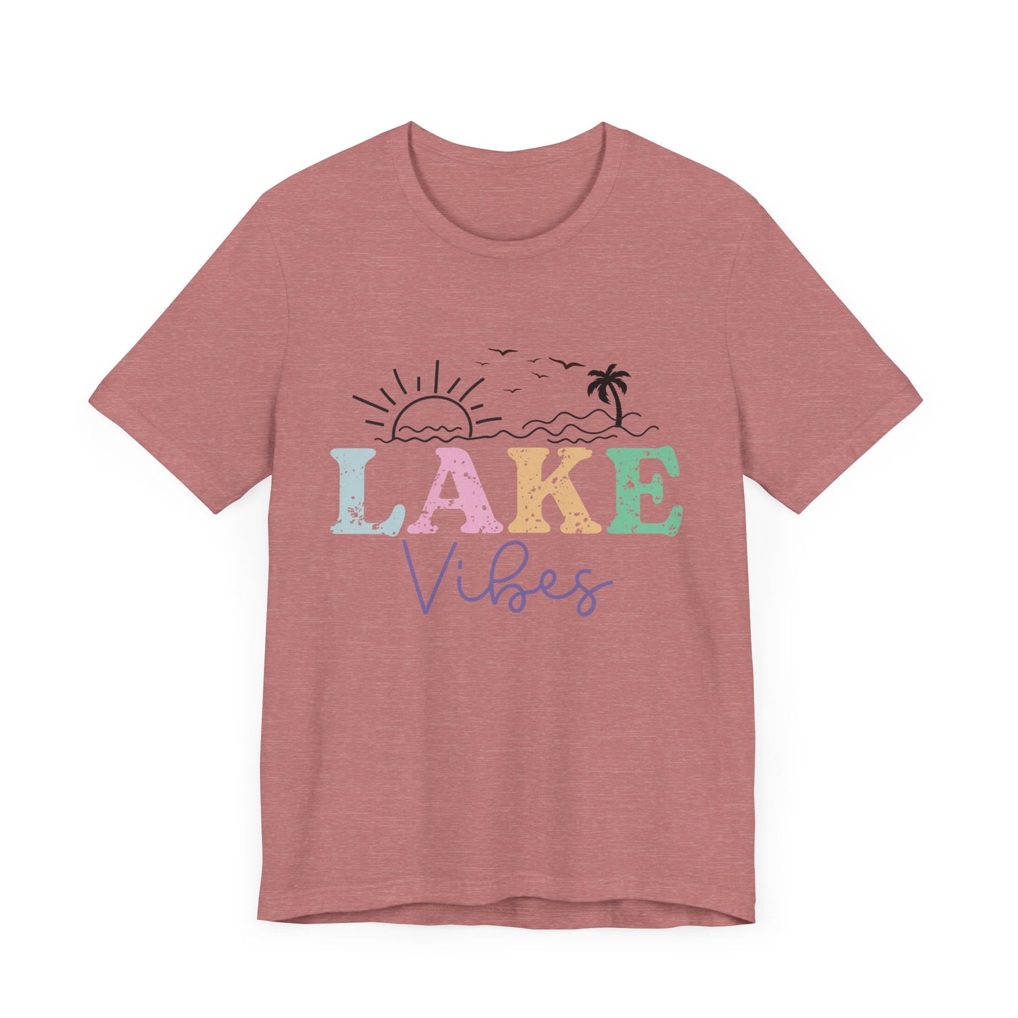 Lake Vibes Unisex Jersey Short Sleeve Tee