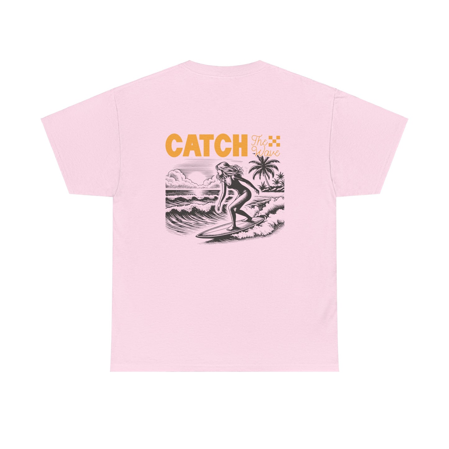 Wild Beach-- Catch the WaveUnisex Heavy Cotton Tee