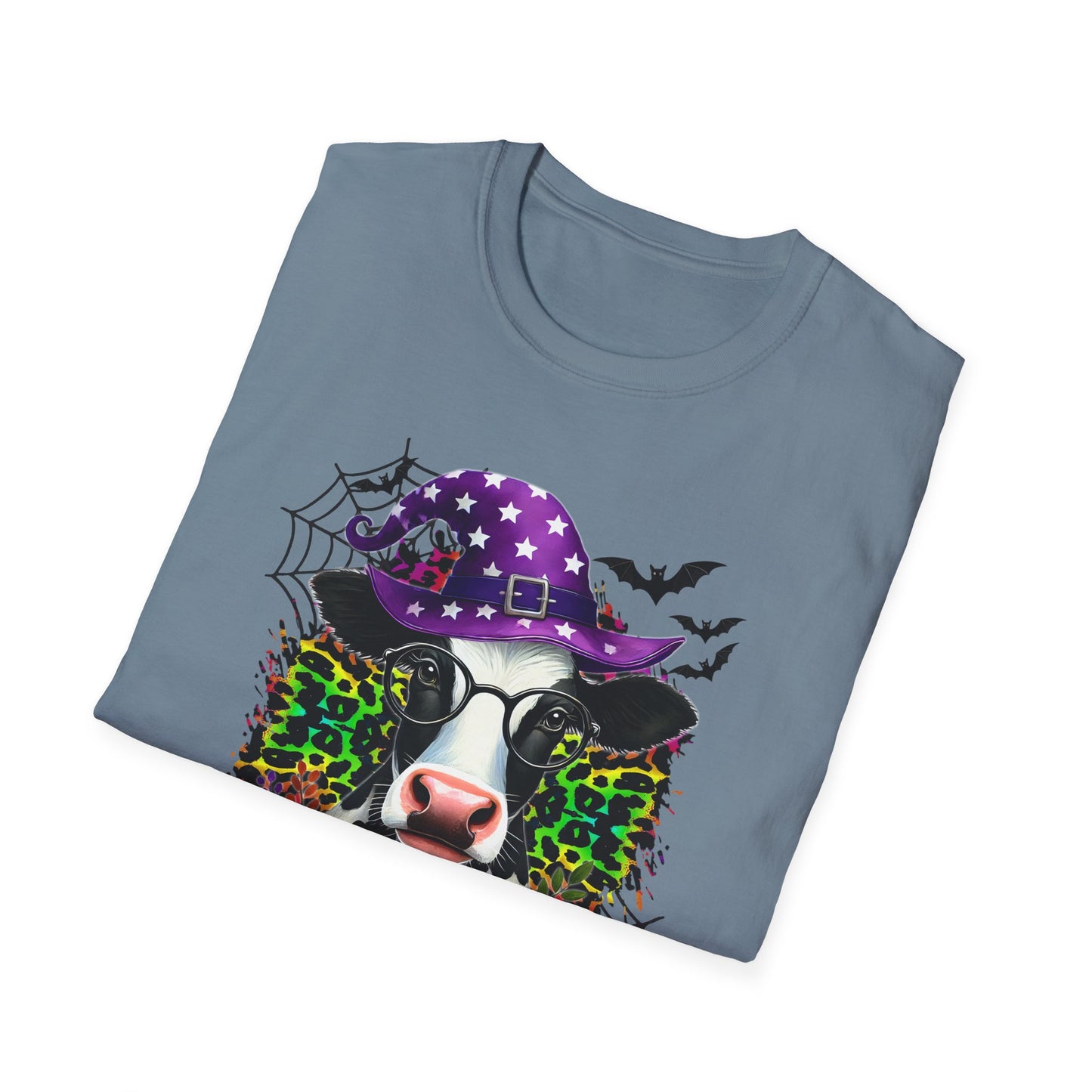 Spooky Cow Halloween T-Shirt - Hocus Pocus Heifer Design