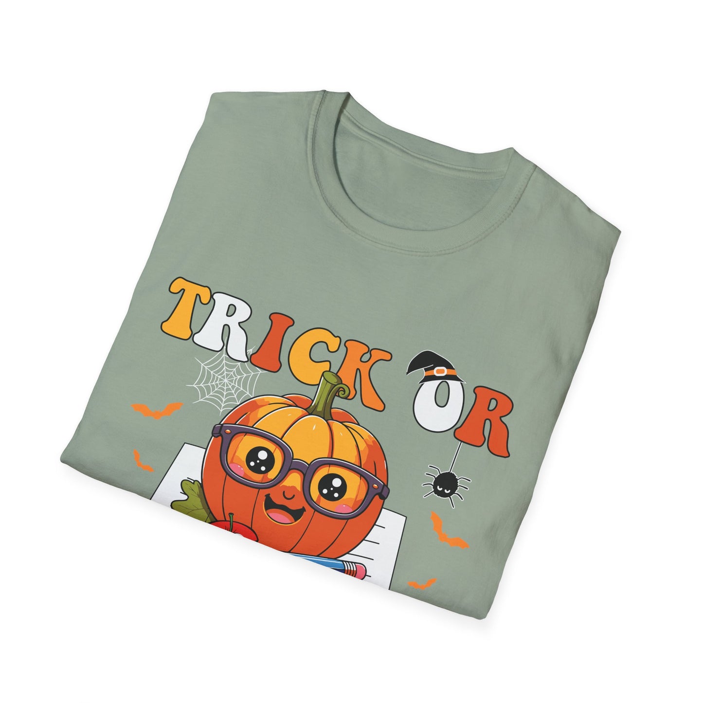 Trick or Teach Unisex Halloween School T-Shirt