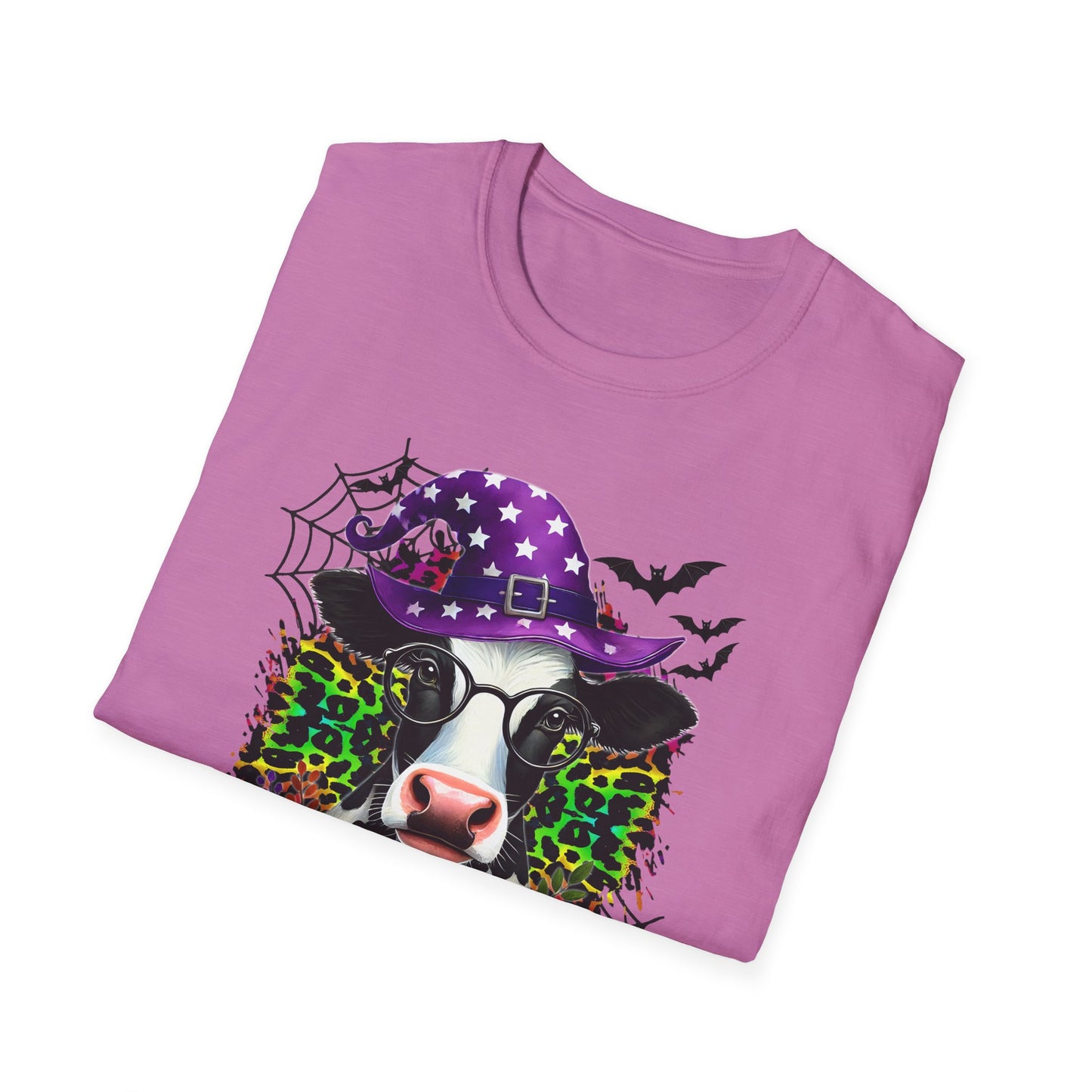 Spooky Cow Halloween T-Shirt - Hocus Pocus Heifer Design