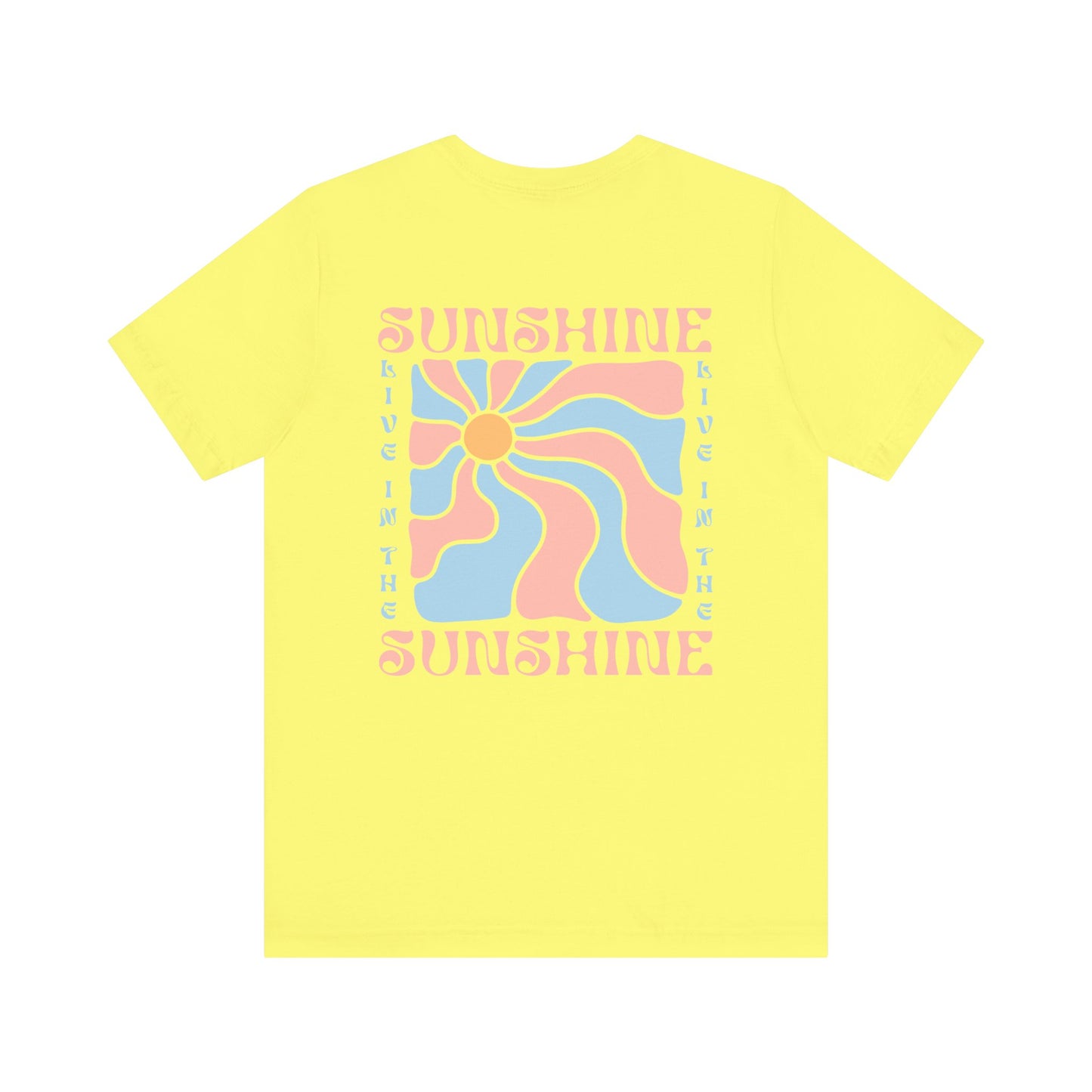 Live in the Sunshine Unisex Jersey Short Sleeve Tee