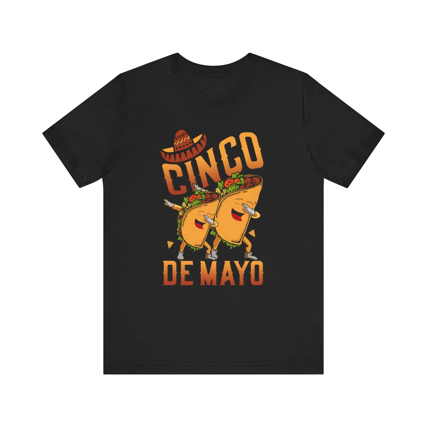 Cinco De Mayo Taco Dancing Tshirt Unisex Jersey Short Sleeve Tee