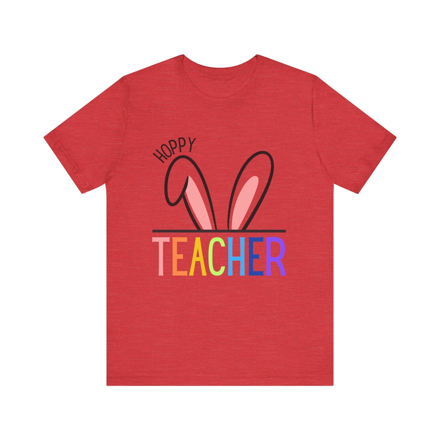 Hoppy Teacher Unisex Jersey Short Sleeve Tee