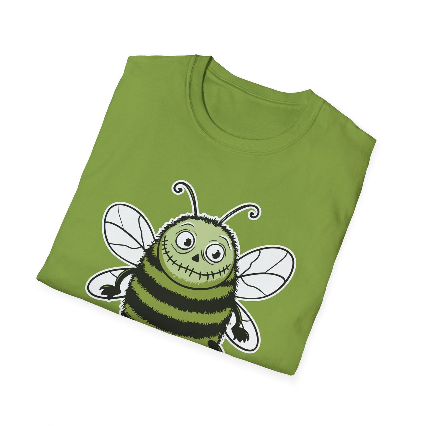 Zom-Bee Unisex Softstyle T-Shirt - Spooky Fun for Halloween