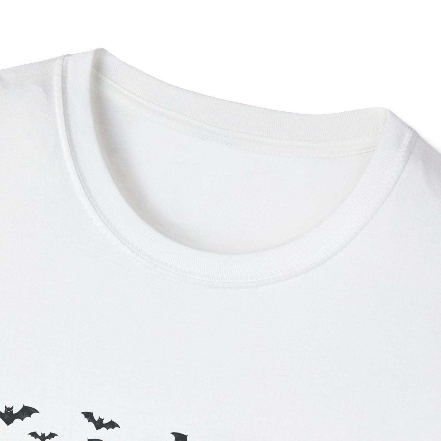 Funny Cow Halloween T-Shirt - "MOO I Mean BOO" - Unisex Softstyle Tee