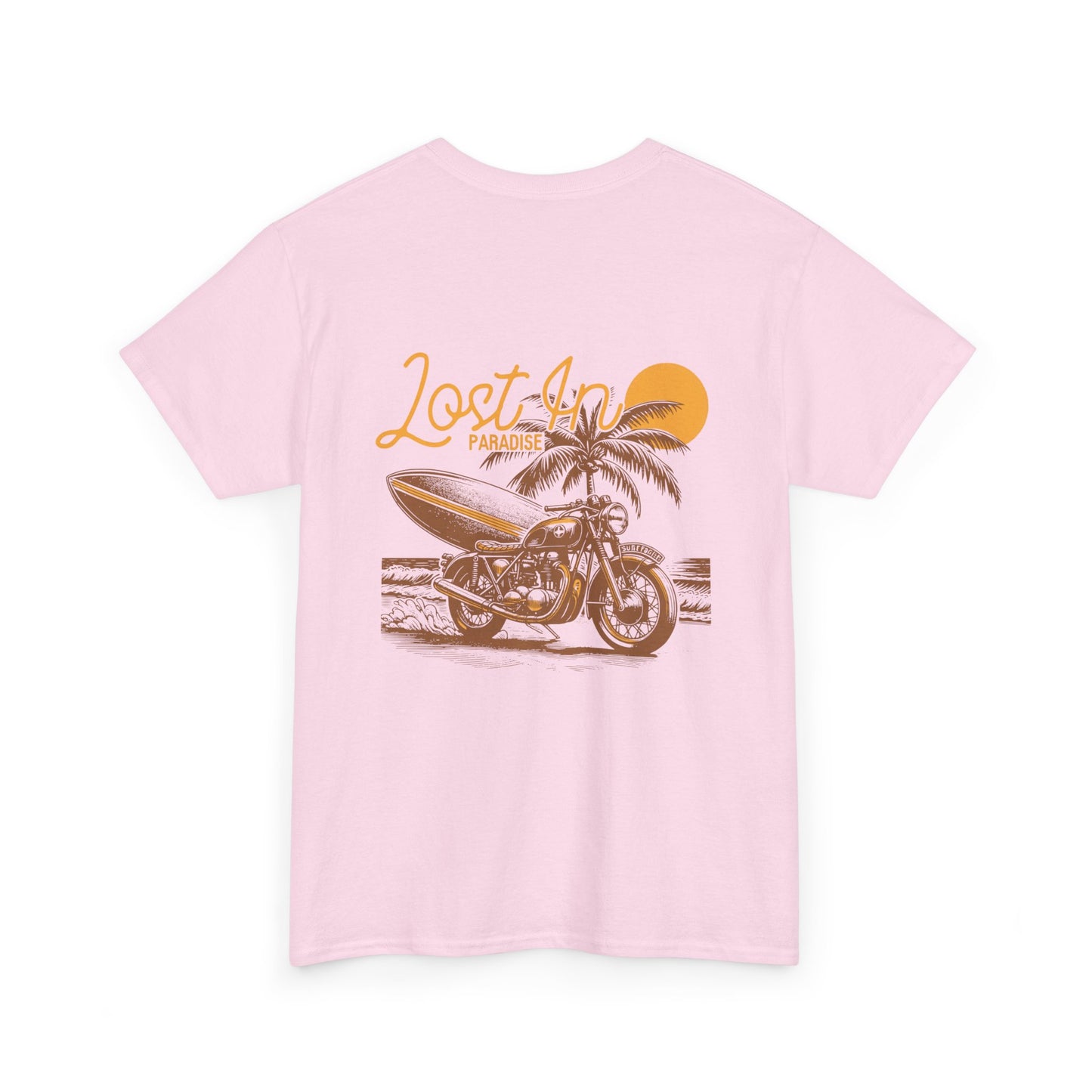 Lost in Paradise MOTOR AND SURF Vintage Surf Unisex Heavy Cotton Tee