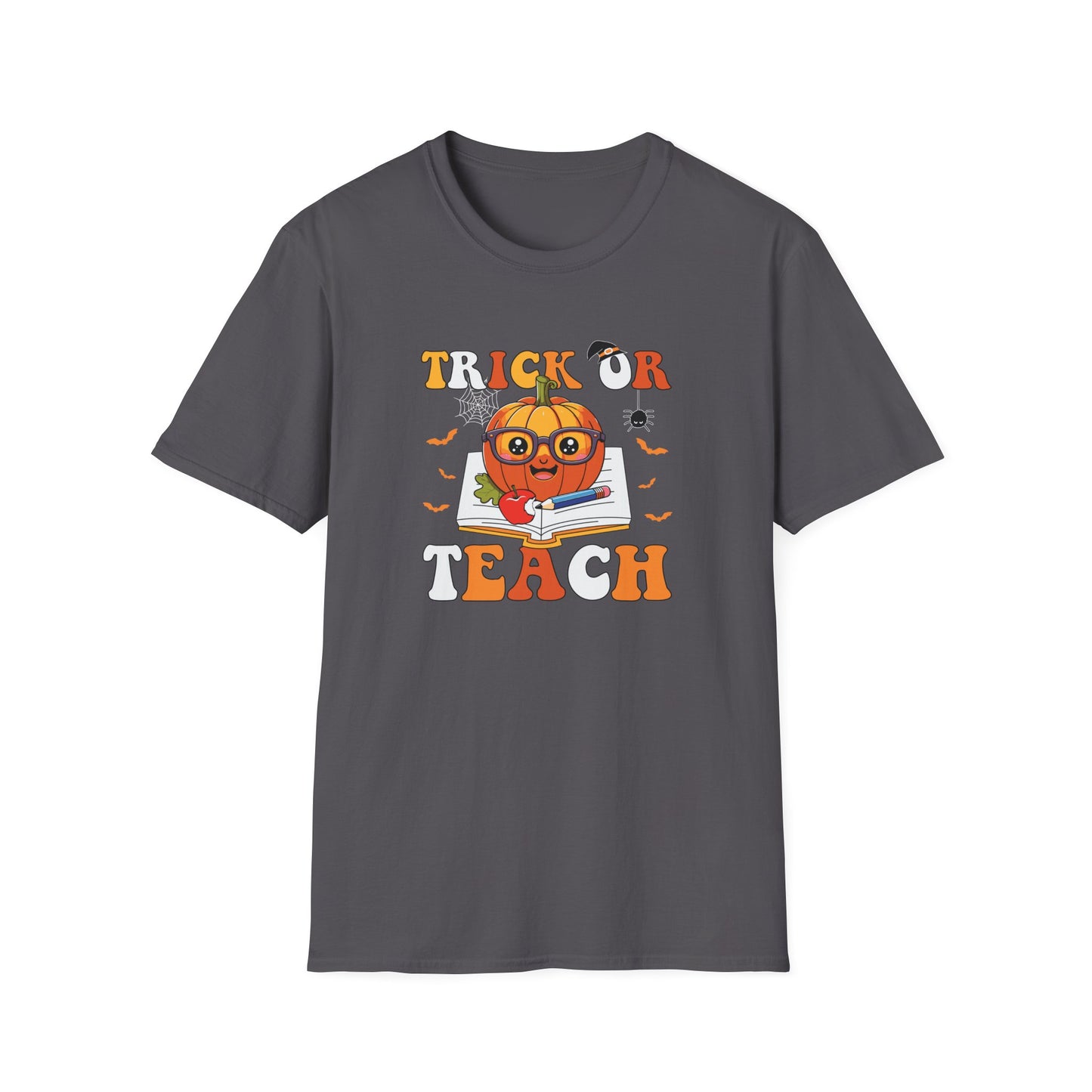 Trick or Teach Unisex Halloween School T-Shirt