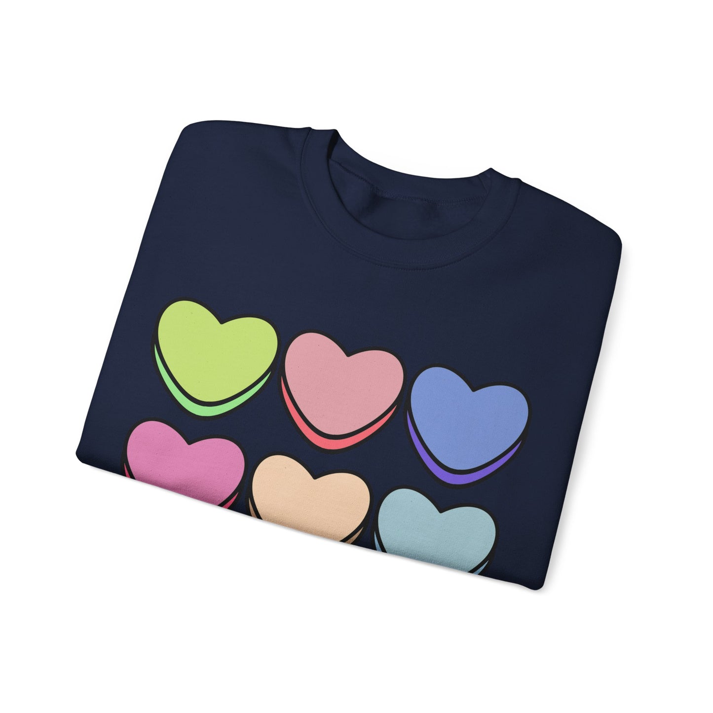 Valentines Hearts Heavy Blend™ Crewneck Sweatshirt