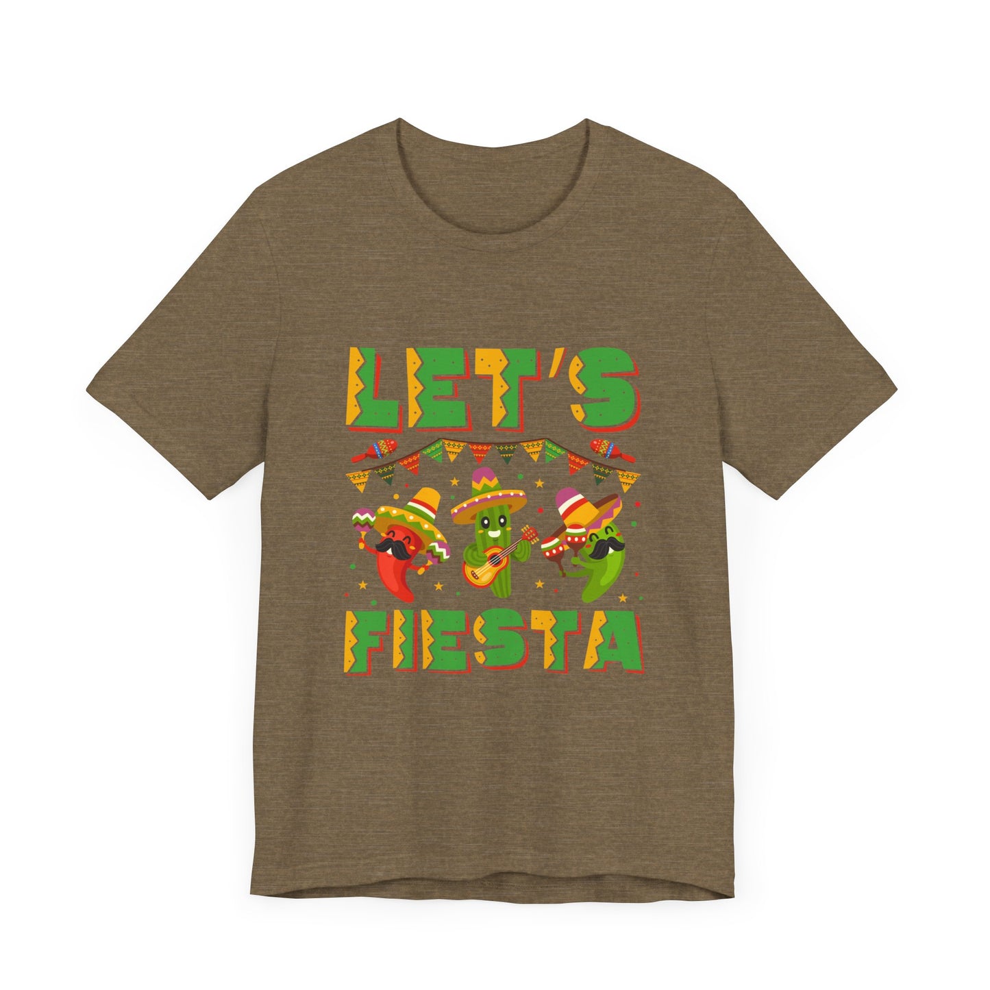 Let's Fiesta Unisex Jersey Short Sleeve Tee