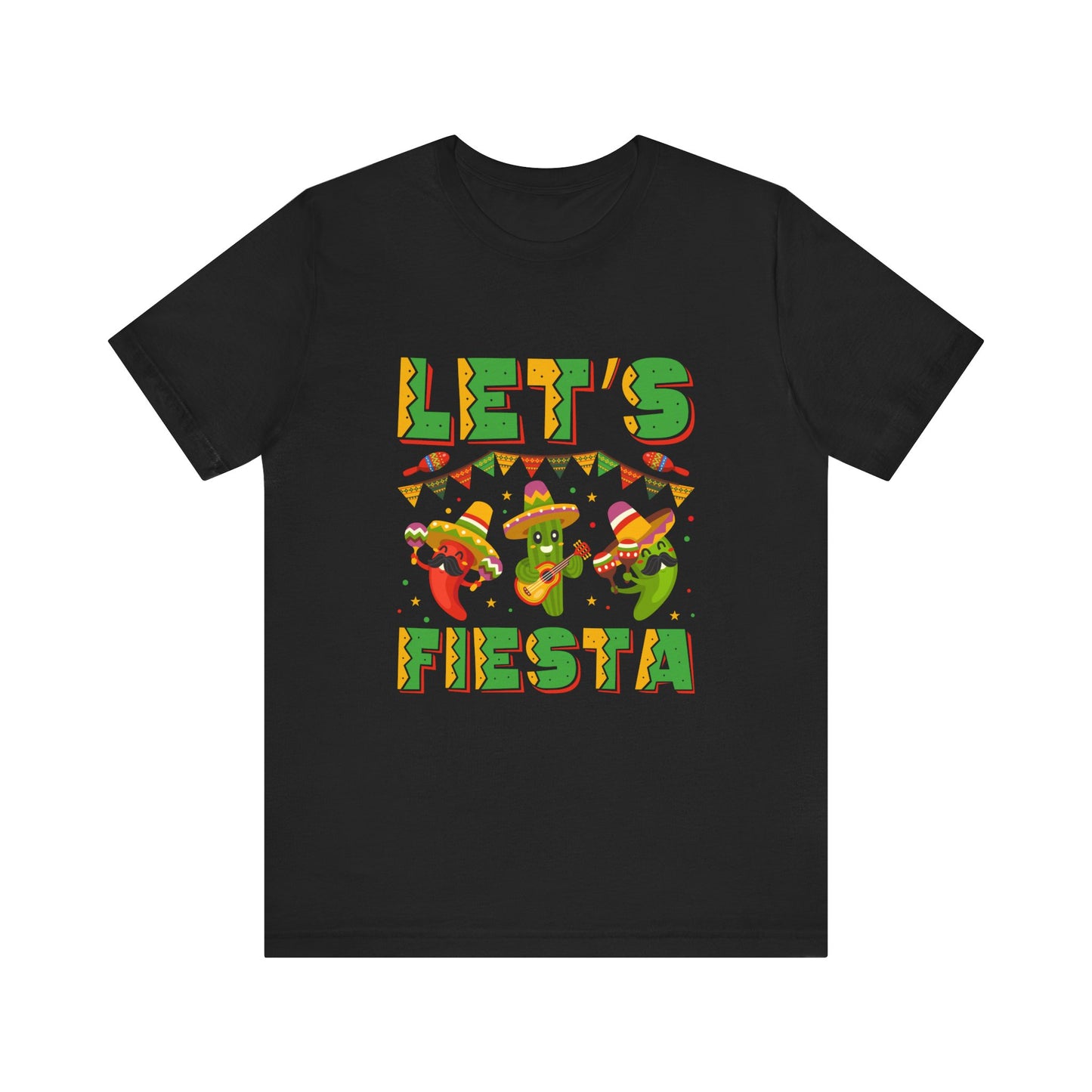 Let's Fiesta Unisex Jersey Short Sleeve Tee