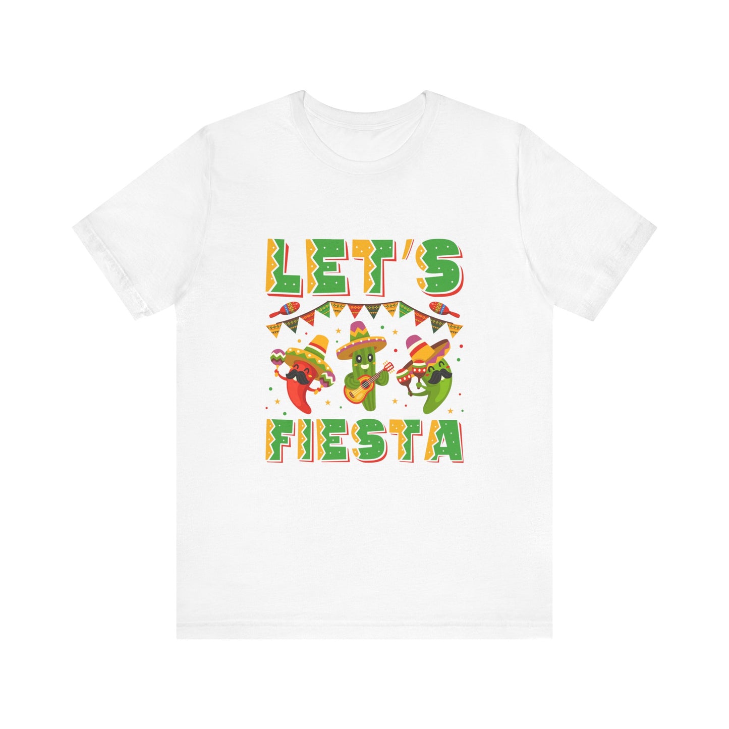 Let's Fiesta Unisex Jersey Short Sleeve Tee