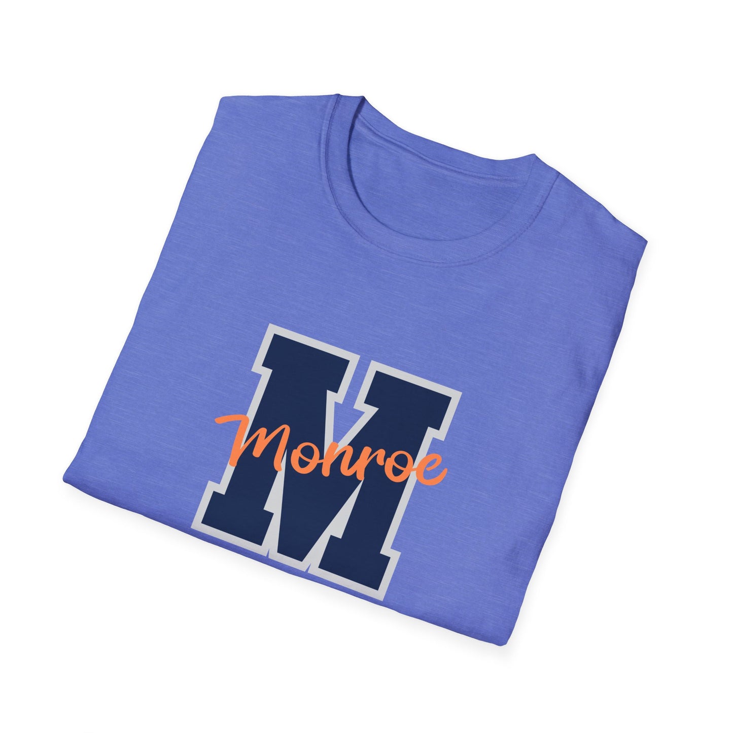 Orange Monroe Navy MUnisex Softstyle T-Shirt