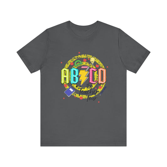 AB/CD Teacher Tour Unisex Jersey Short Sleeve Tee