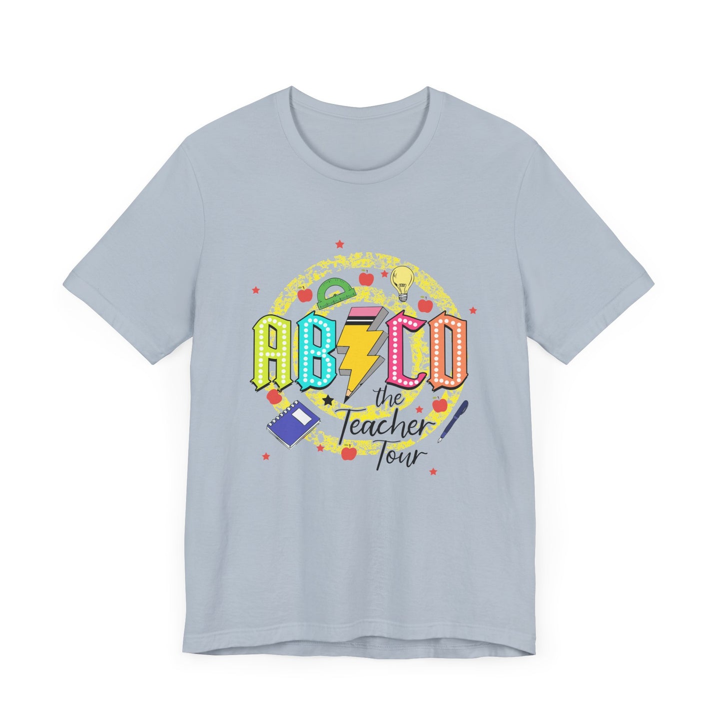 AB/CD Teacher Tour Unisex Jersey Short Sleeve Tee