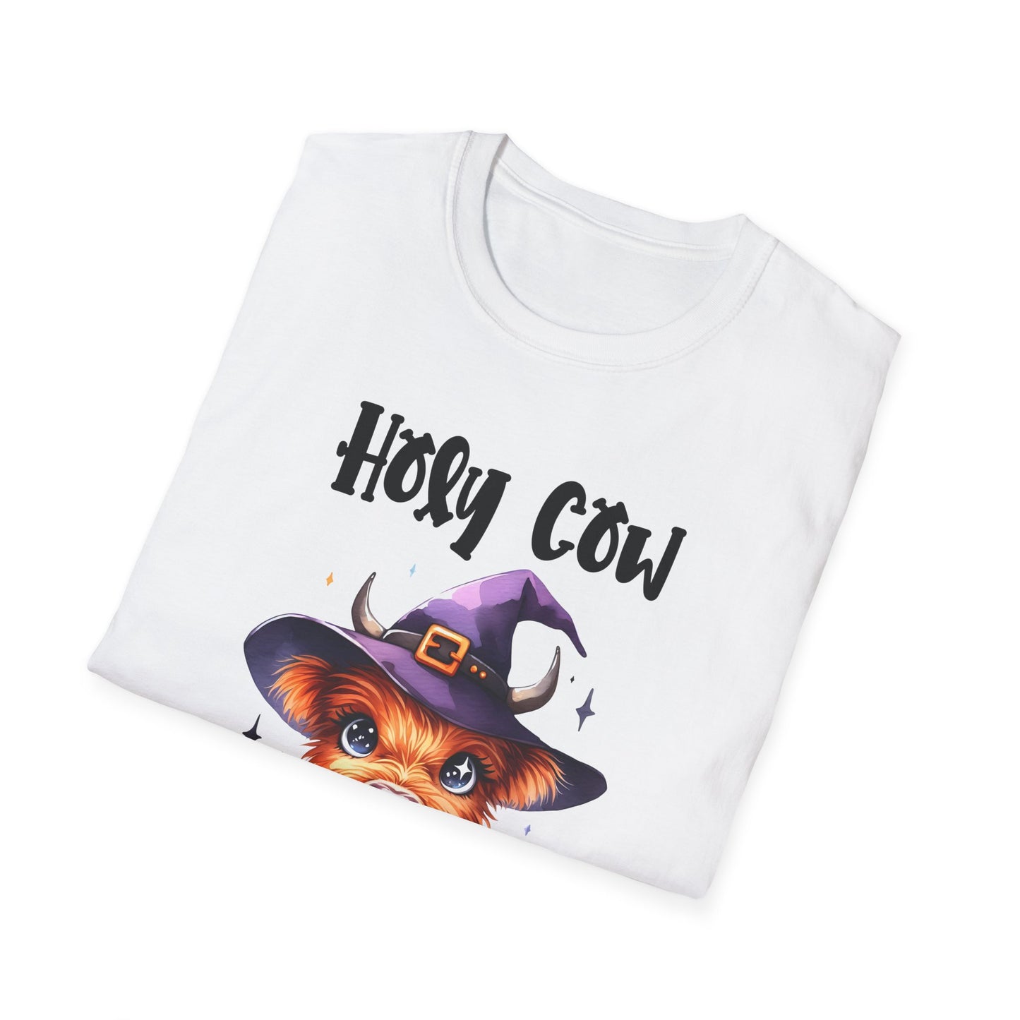 Holy Cow I'm Cute Halloween Cow Unisex Halloween T-Shirt