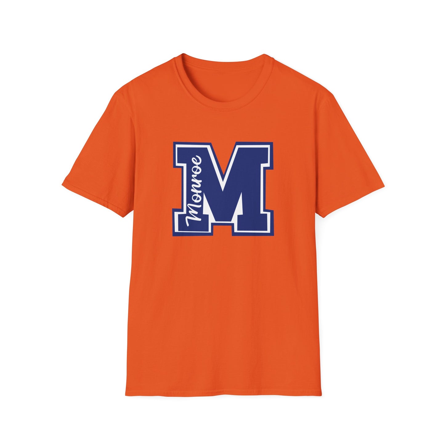 Blue Varsity M Monroe NavUnisex Softstyle T-Shirt