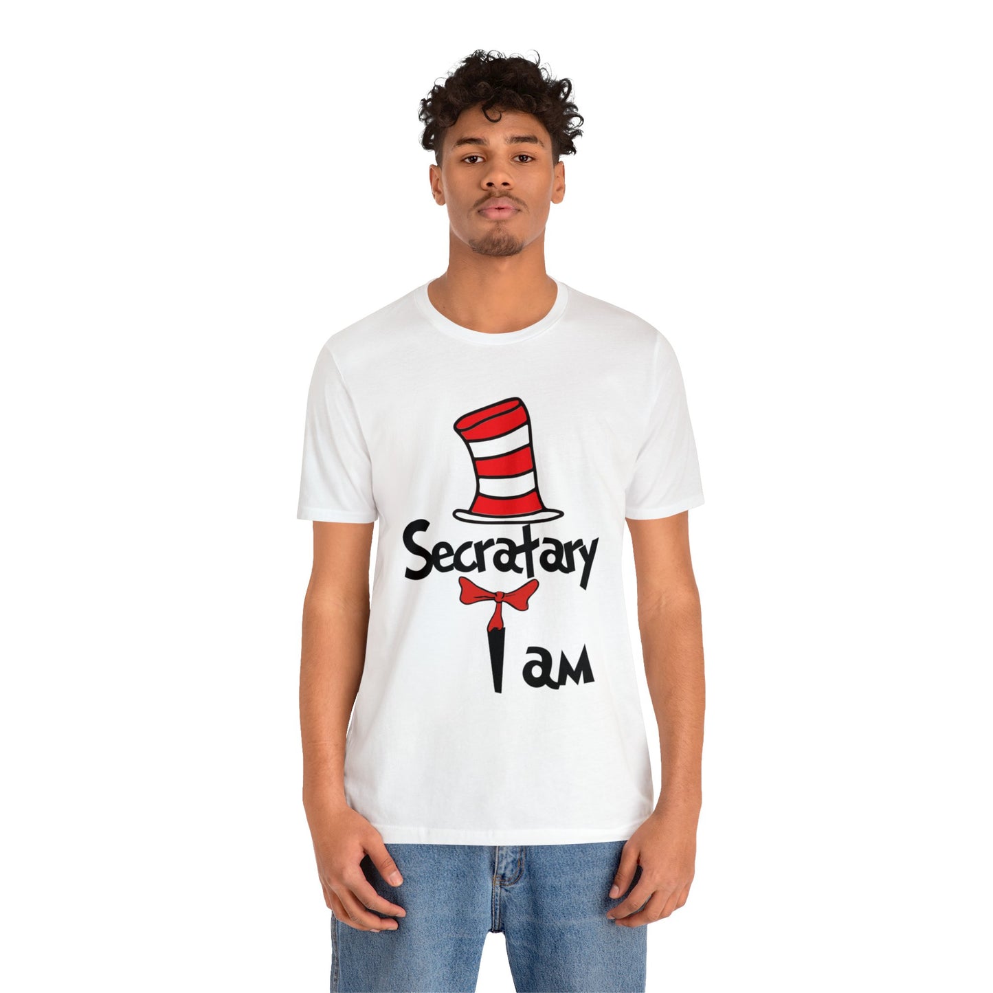 Secretary I amUnisex Jersey Short Sleeve Tee