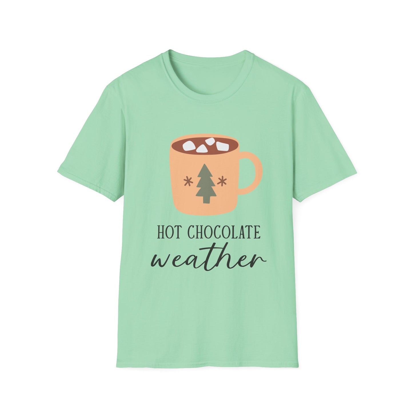 Hot Chocolate Weather Unisex T-Shirt - Cozy Winter Apparel