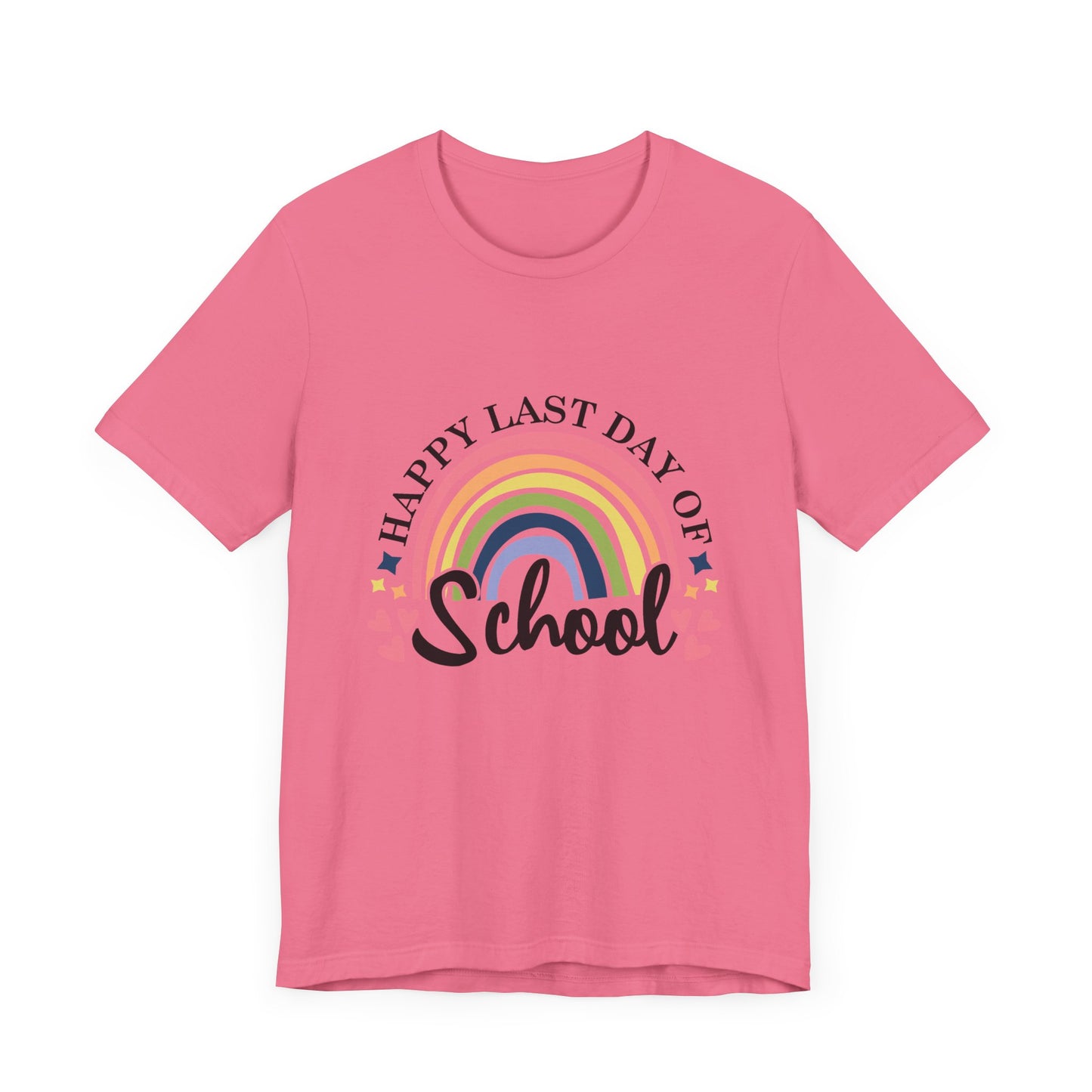 Happy Last Day of School Unisex Jersey Short Sleeve Tee