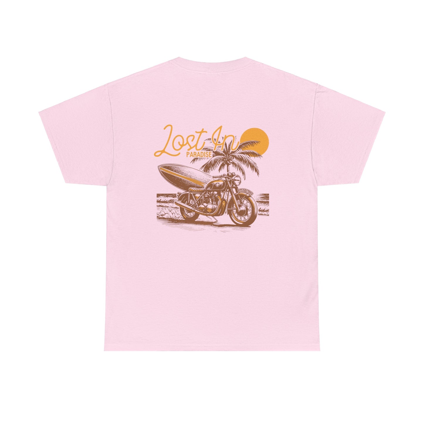 Lost in Paradise MOTOR AND SURF Vintage Surf Unisex Heavy Cotton Tee